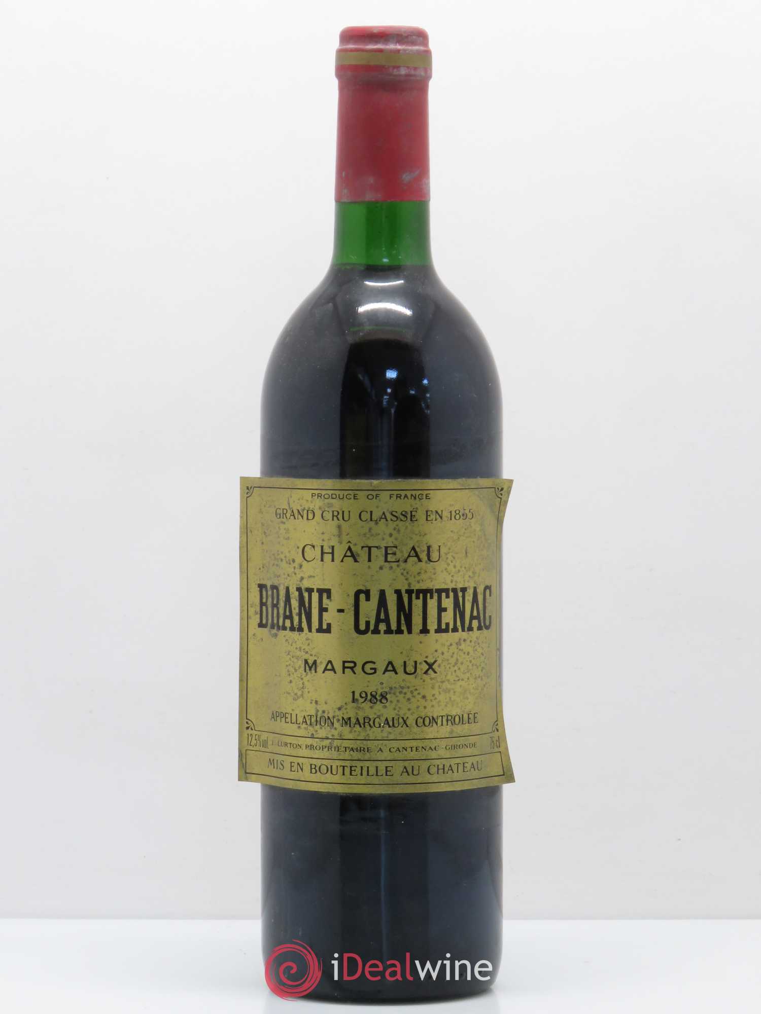 Château Brane Cantenac 2ème Grand Cru Classé (sans prix de réserve) 1988 - Lot de 1 bouteille - 0