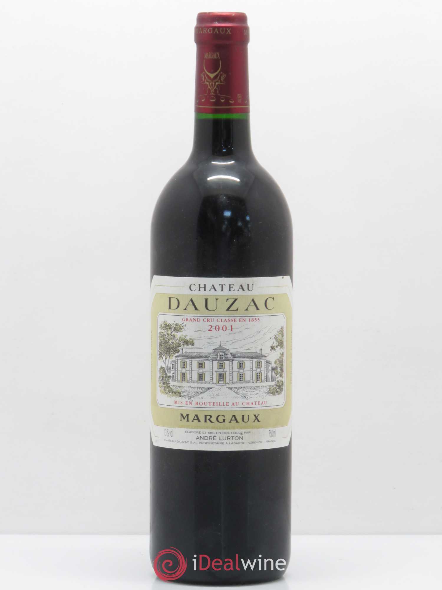 Château Dauzac 5ème Grand Cru Classé (sans prix de réserve) 2001 - Lot de 1 bouteille - 0