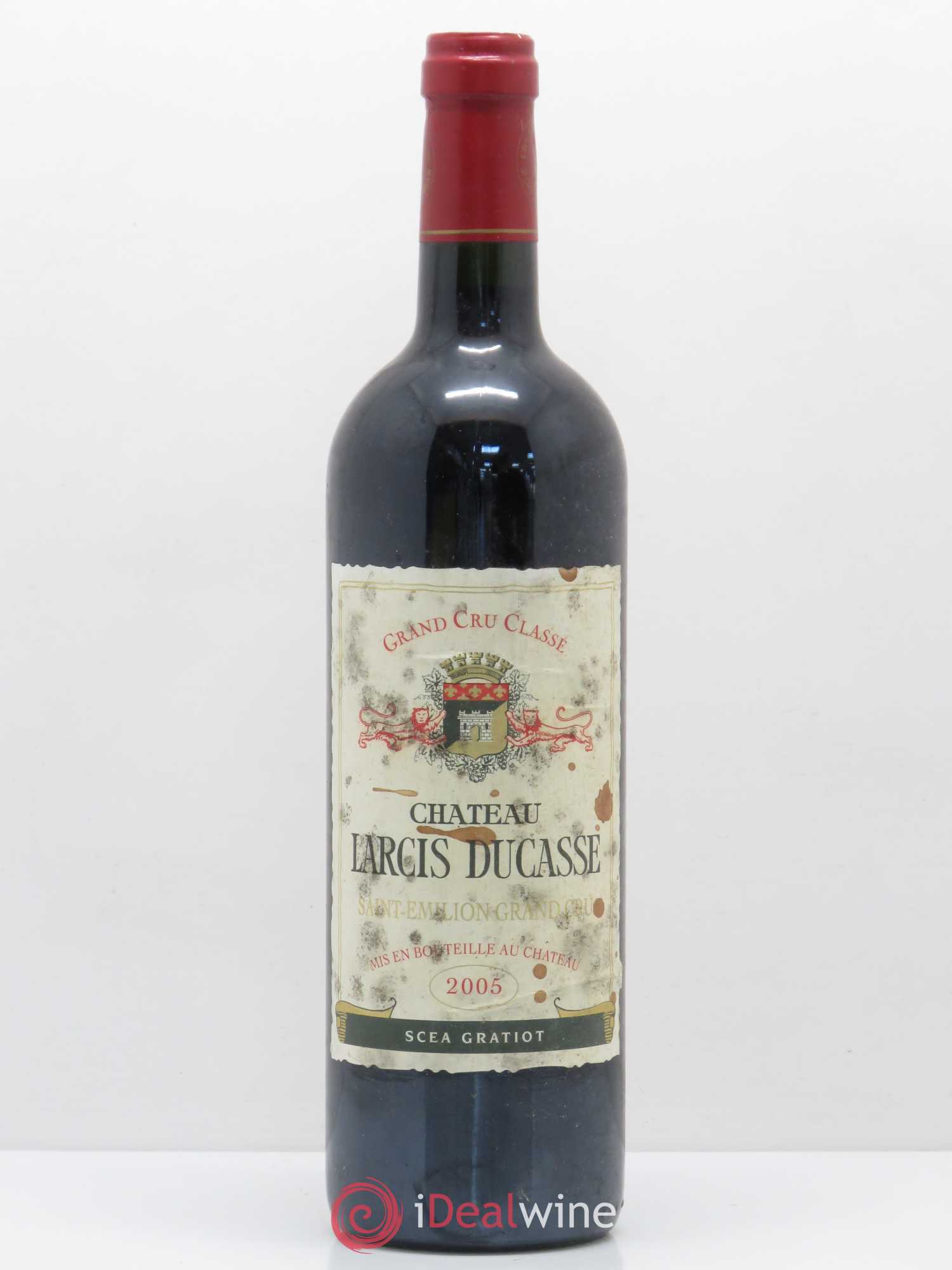 Château Larcis Ducasse 1er Grand Cru Classé B (sans prix de réserve) 2005 - Lot de 1 bouteille - 0