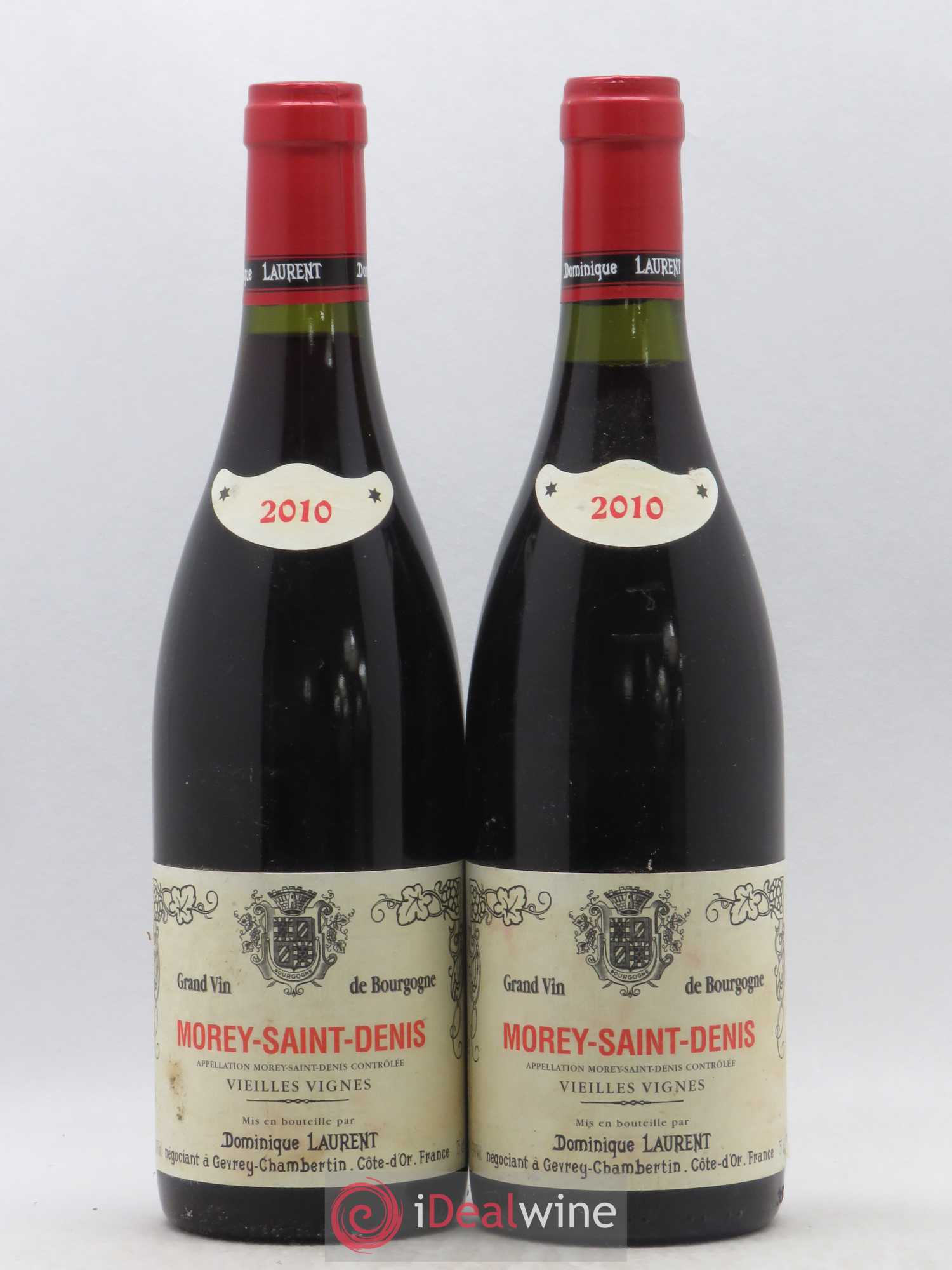 Morey-Saint-Denis Vieilles vignes Dominique Laurent 2010 - Lot de 2 bouteilles - 0
