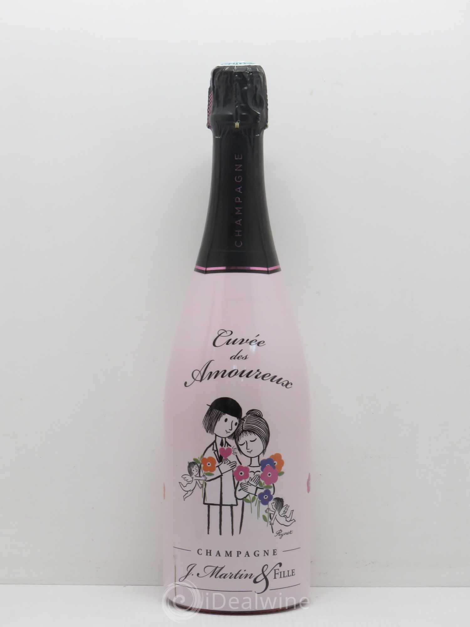 Champagne - Cuvée des Amoureux de Peynet J. Martin & Fille - Posten von 1 Flasche - 0