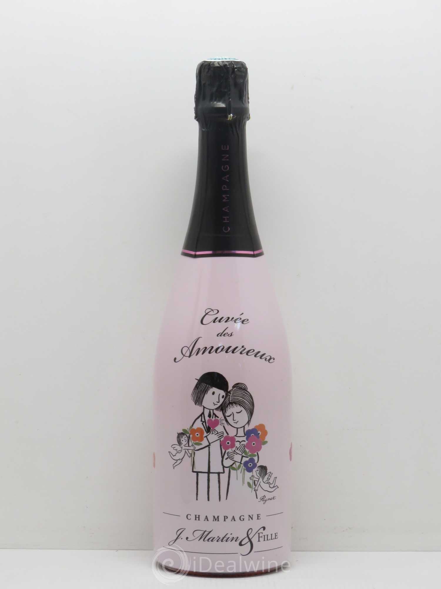 Champagne - Cuvée des Amoureux de Peynet J. Martin & Fille - Posten von 1 Flasche - 0