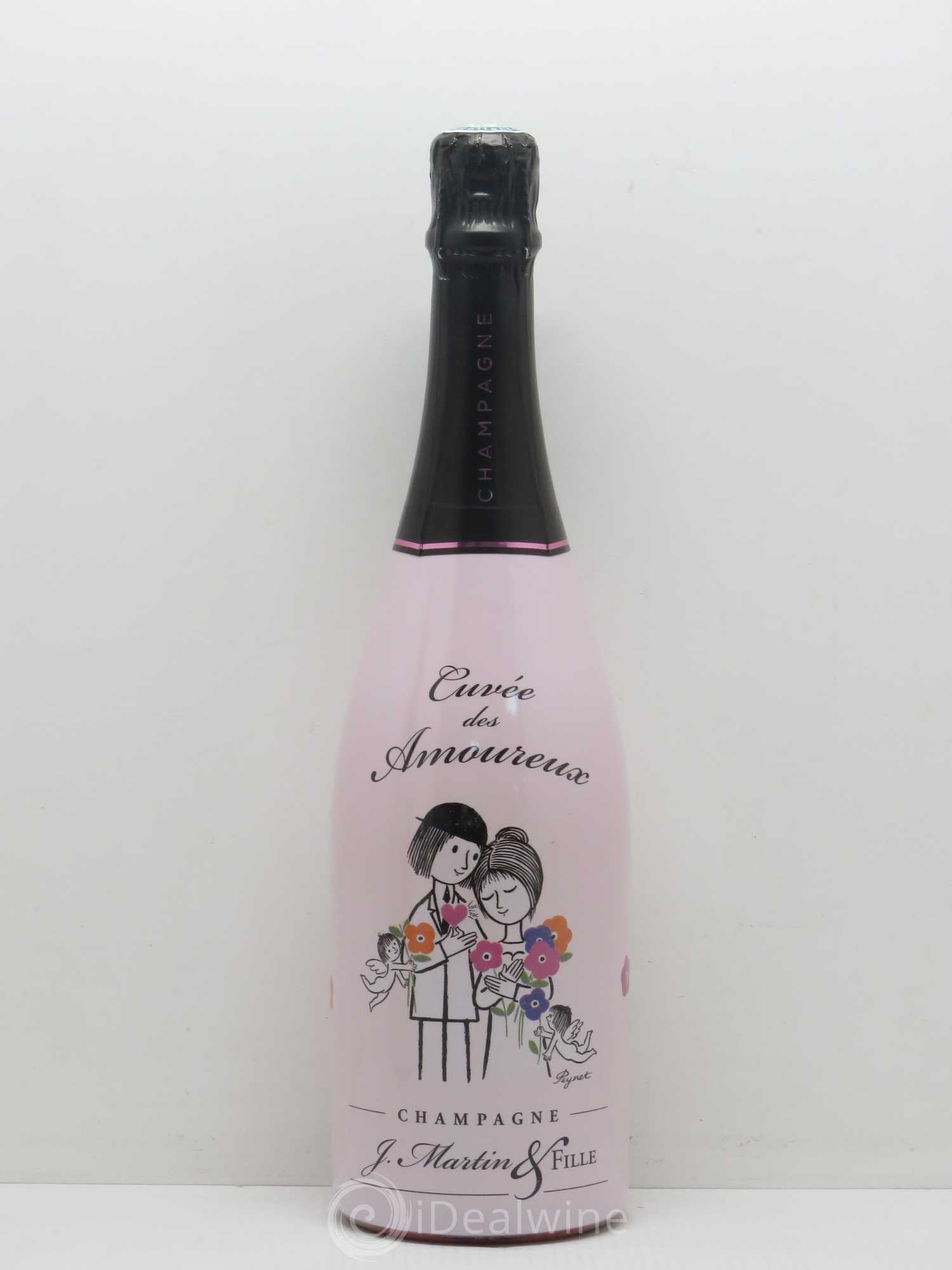 Champagne - Cuvée des Amoureux de Peynet J. Martin & Fille - Posten von 1 Flasche - 0