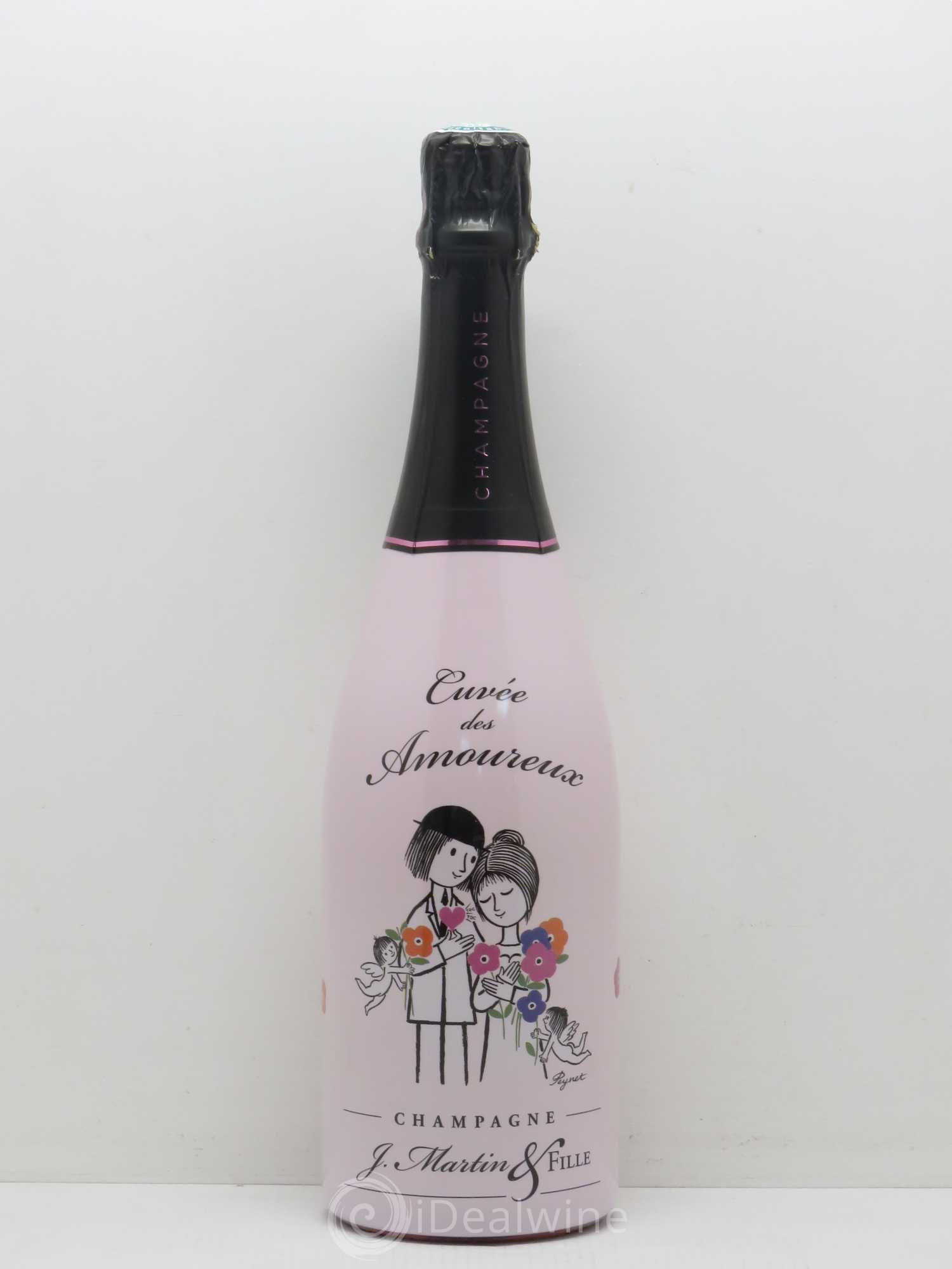 Champagne - Cuvée des Amoureux de Peynet J. Martin & Fille - Posten von 1 Flasche - 0