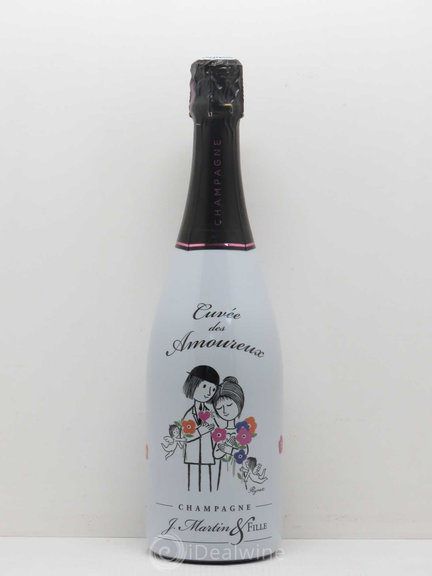 Champagne Cuvée des Amoureux de Peynet J. Martin & Fille - Posten von 1 Flasche - 0