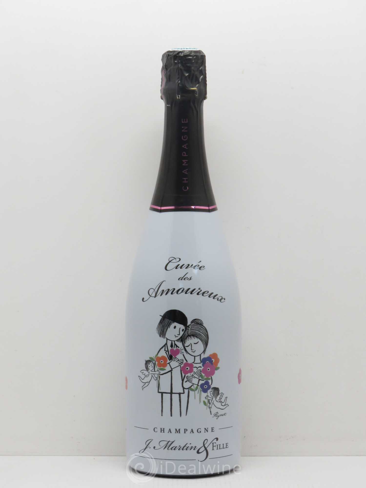 Champagne Cuvée des Amoureux de Peynet J. Martin & Fille - Posten von 1 Flasche - 0