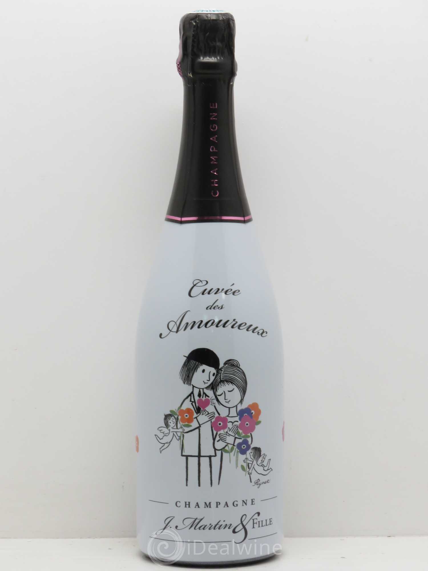 Champagne Brut Cuvée des Amoureux de Peynet J. Martin & Fille - Posten von 1 Flasche - 0