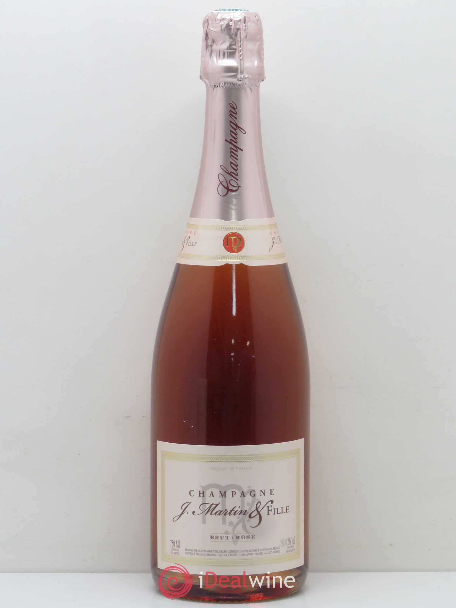 Champagne - Martin et fille - Posten von 1 Flasche - 0