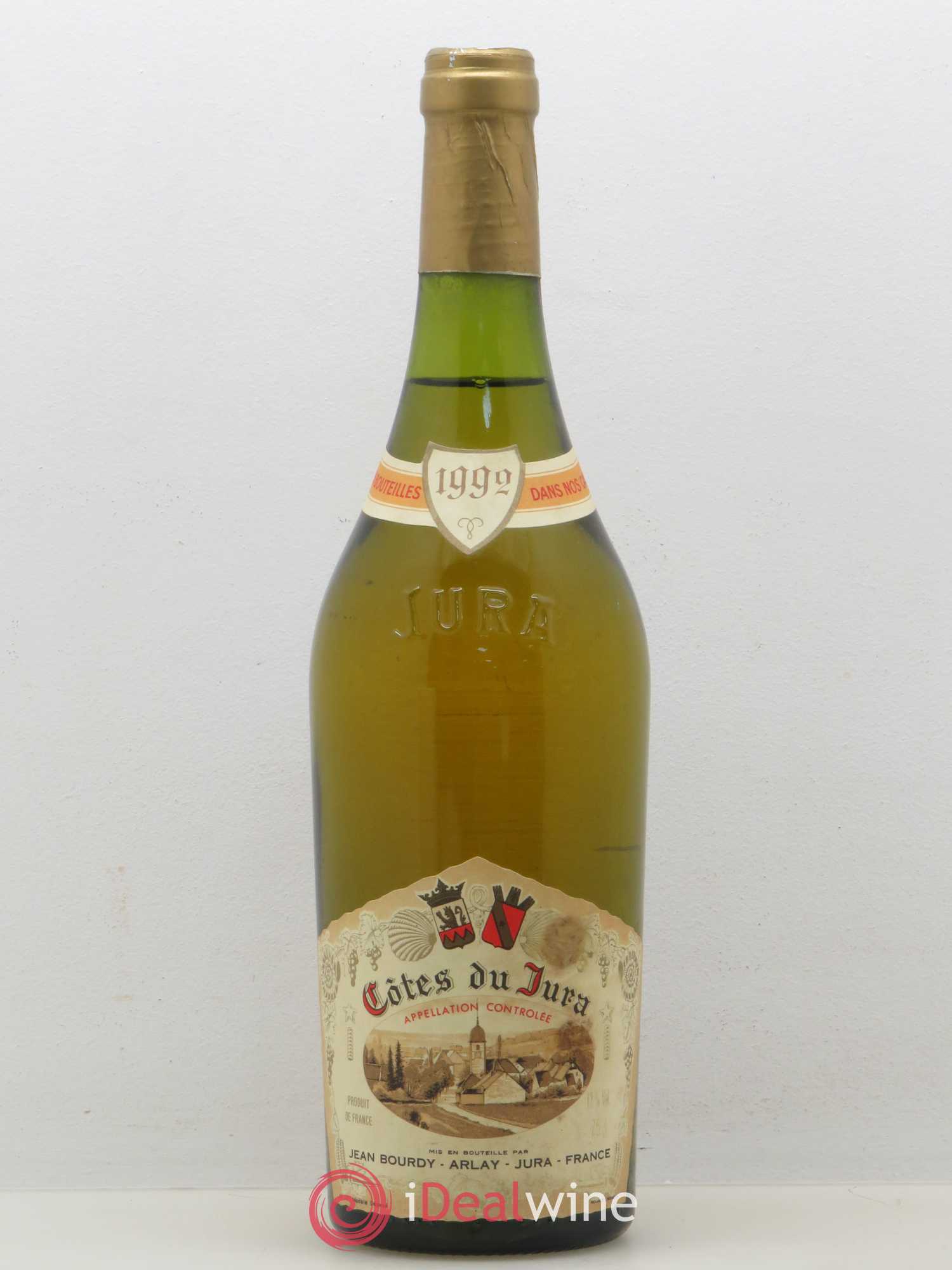 Côtes du Jura Jean Bourdy 1992 - Posten von 1 Flasche - 0