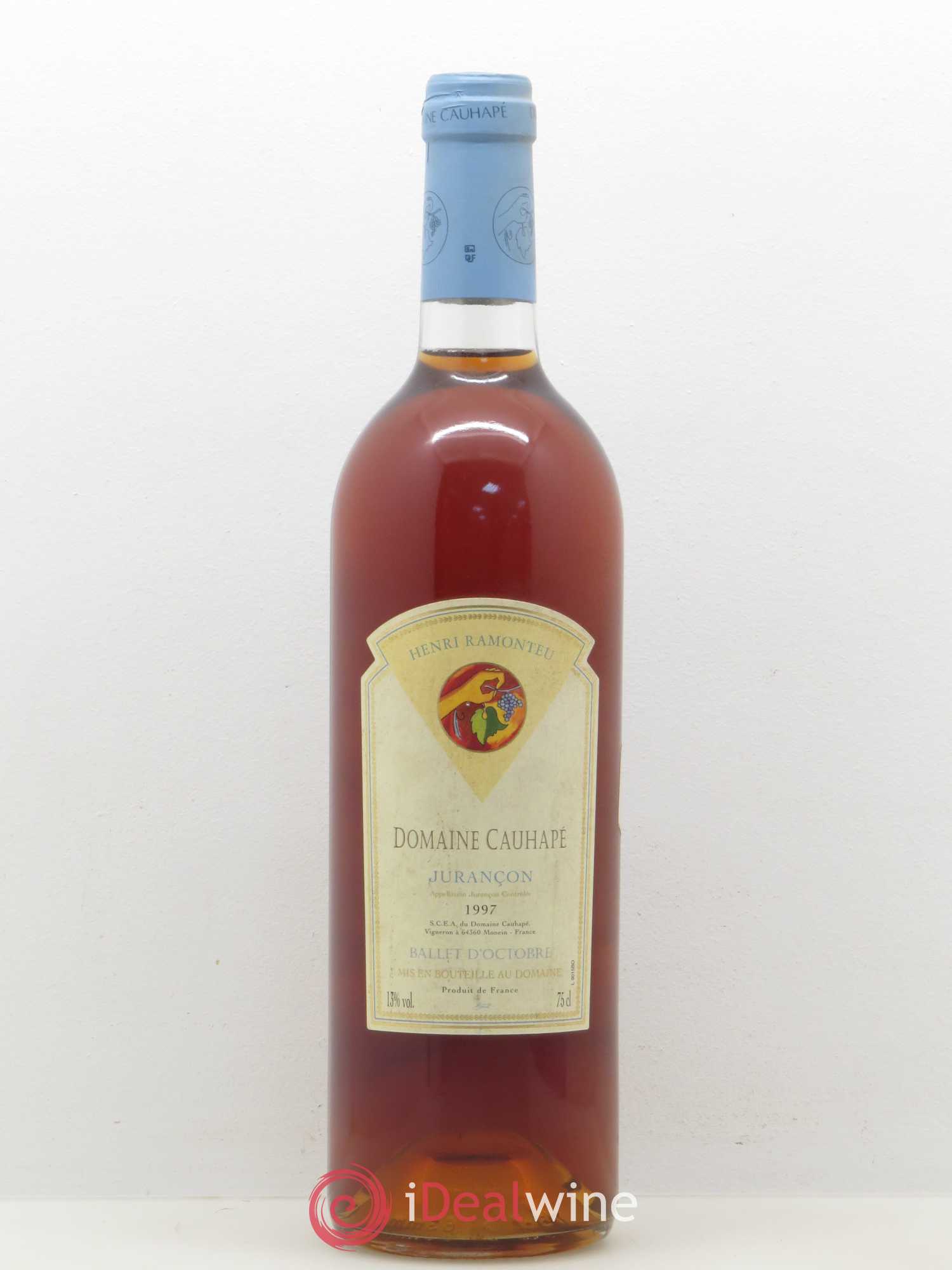 Jurançon Domaine Cauhape Ballet d'Octobre Moelleux 1997 - Posten von 1 Flasche - 0