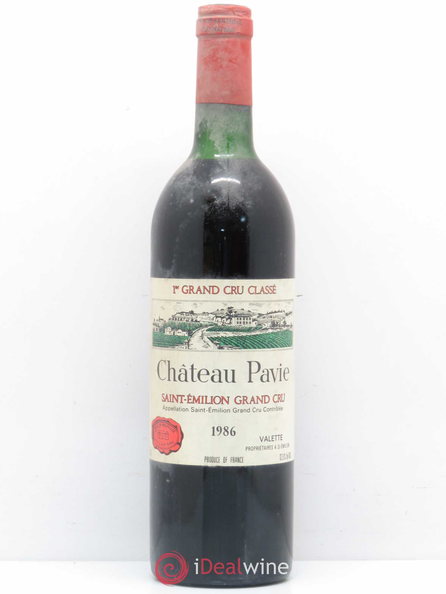 Château Pavie 1er Grand Cru Classé A 1986 - Lot de 1 bouteille - 0