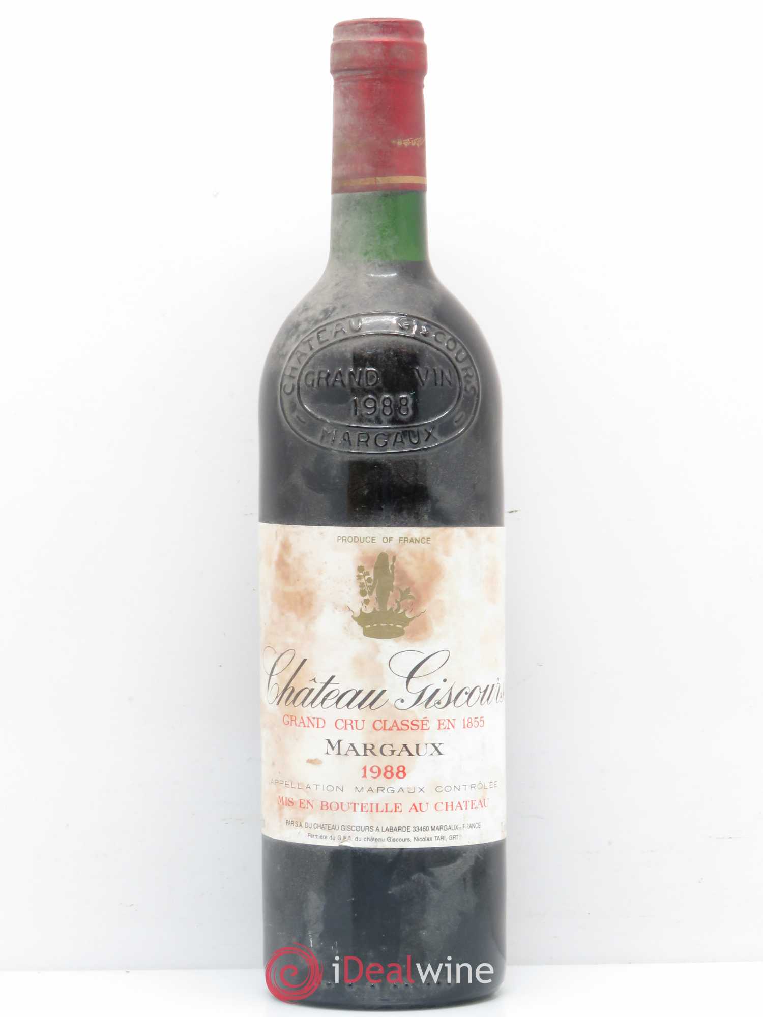 Château Giscours 3ème Grand Cru Classé 1988 - Lot de 1 bouteille - 0