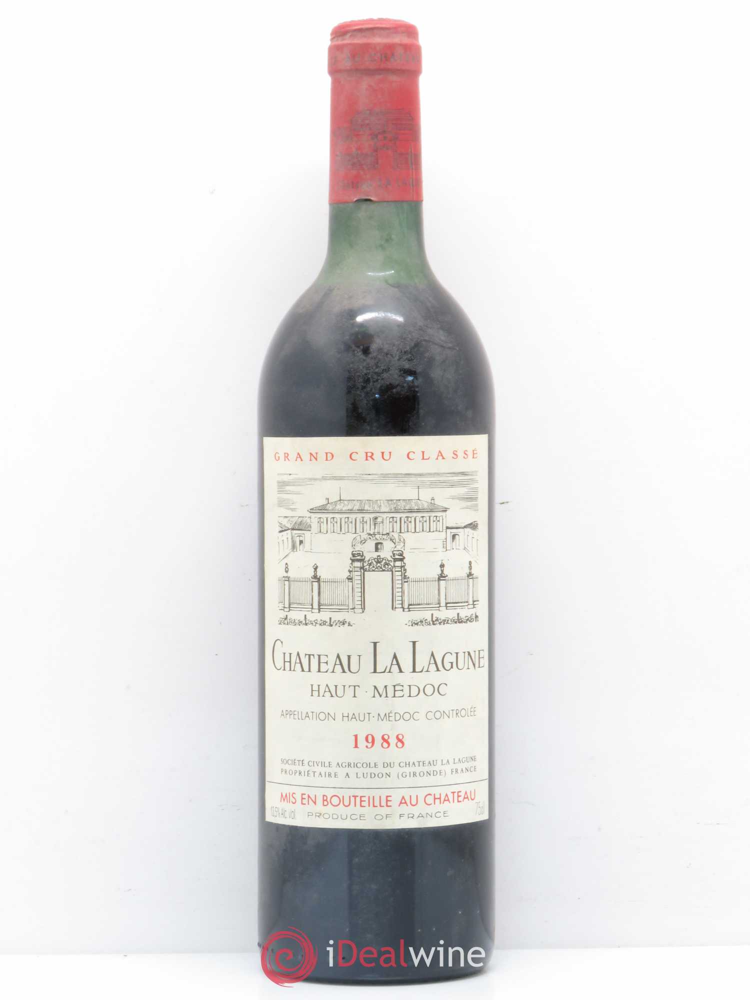 Château la Lagune 3ème Grand Cru Classé 1988 - Lot de 1 bouteille - 0
