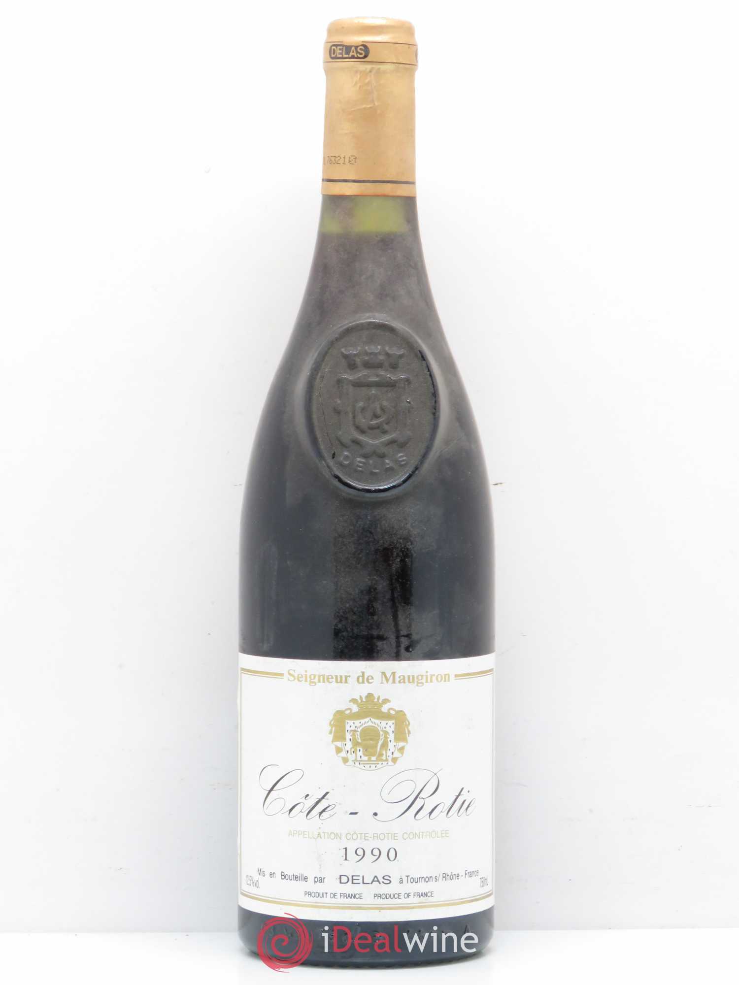 Côte-Rôtie Seigneur de Maugiron Delas Frères 1990 - Lot de 1 bouteille - 0