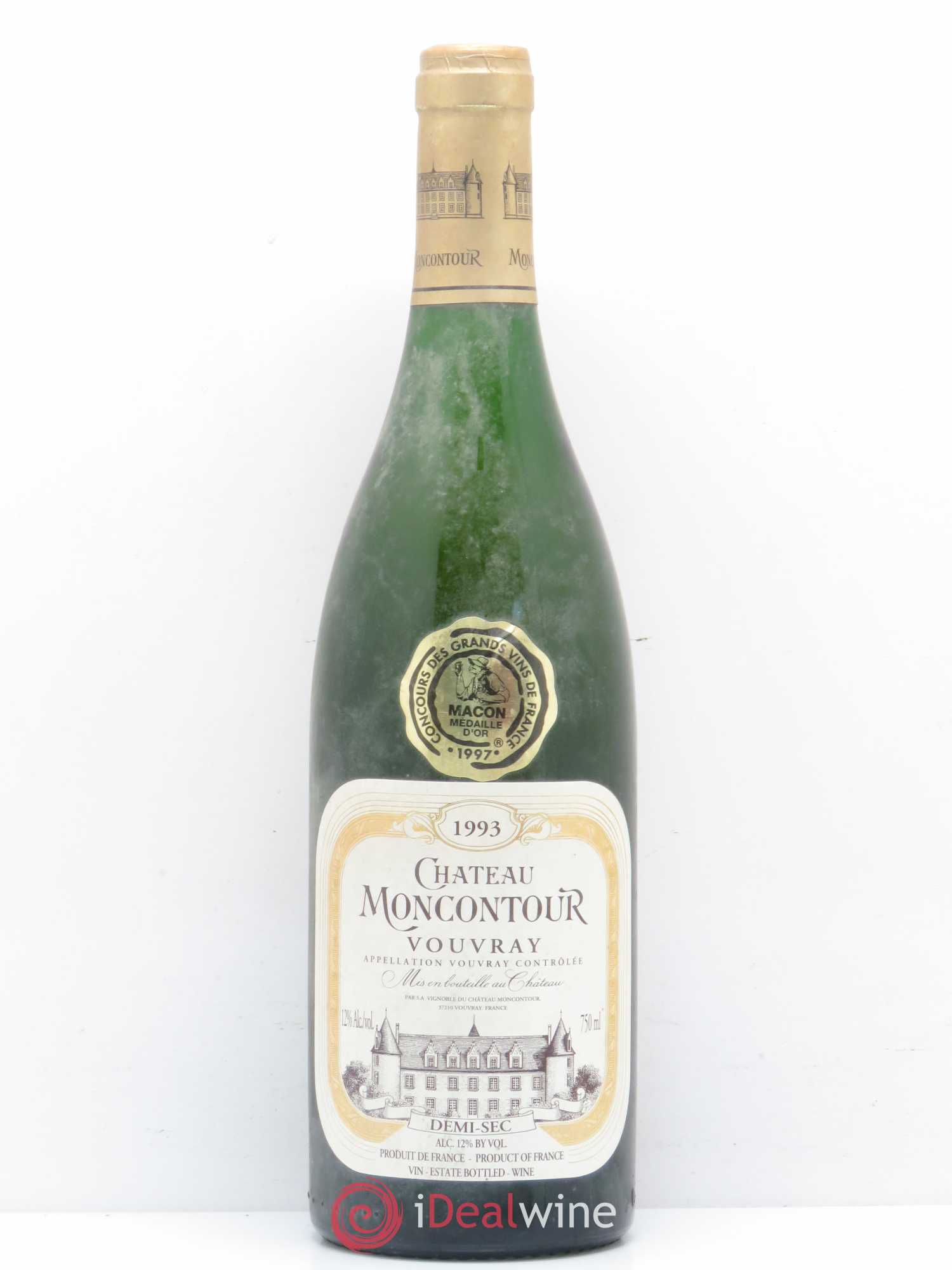 Vouvray Château Moncontour (sans prix de réserve) 1993 - Lotto di 1 bottiglia - 0
