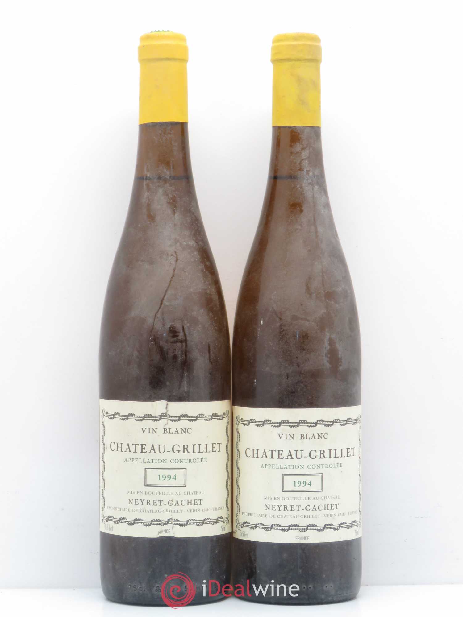 Château Grillet Château-Grillet 1994 - Lot de 2 bouteilles - 0