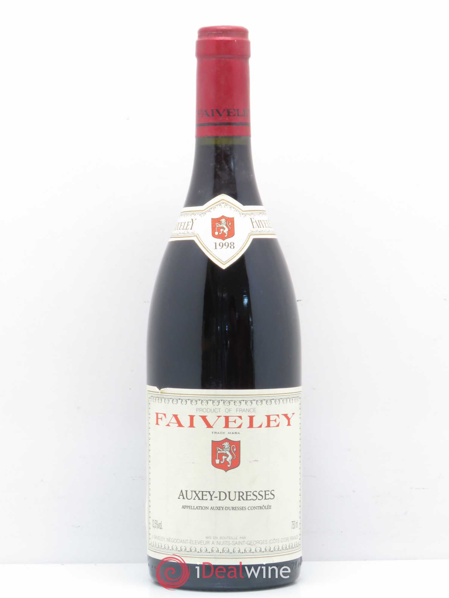 Auxey-Duresses Faiveley 1998 - Lot de 1 bouteille - 0