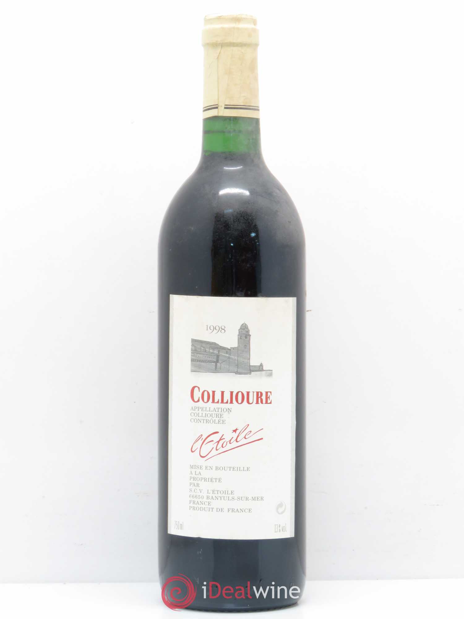 Collioure L'Etoile (sans prix de réserve) 1998 - Lot de 1 bouteille - 0