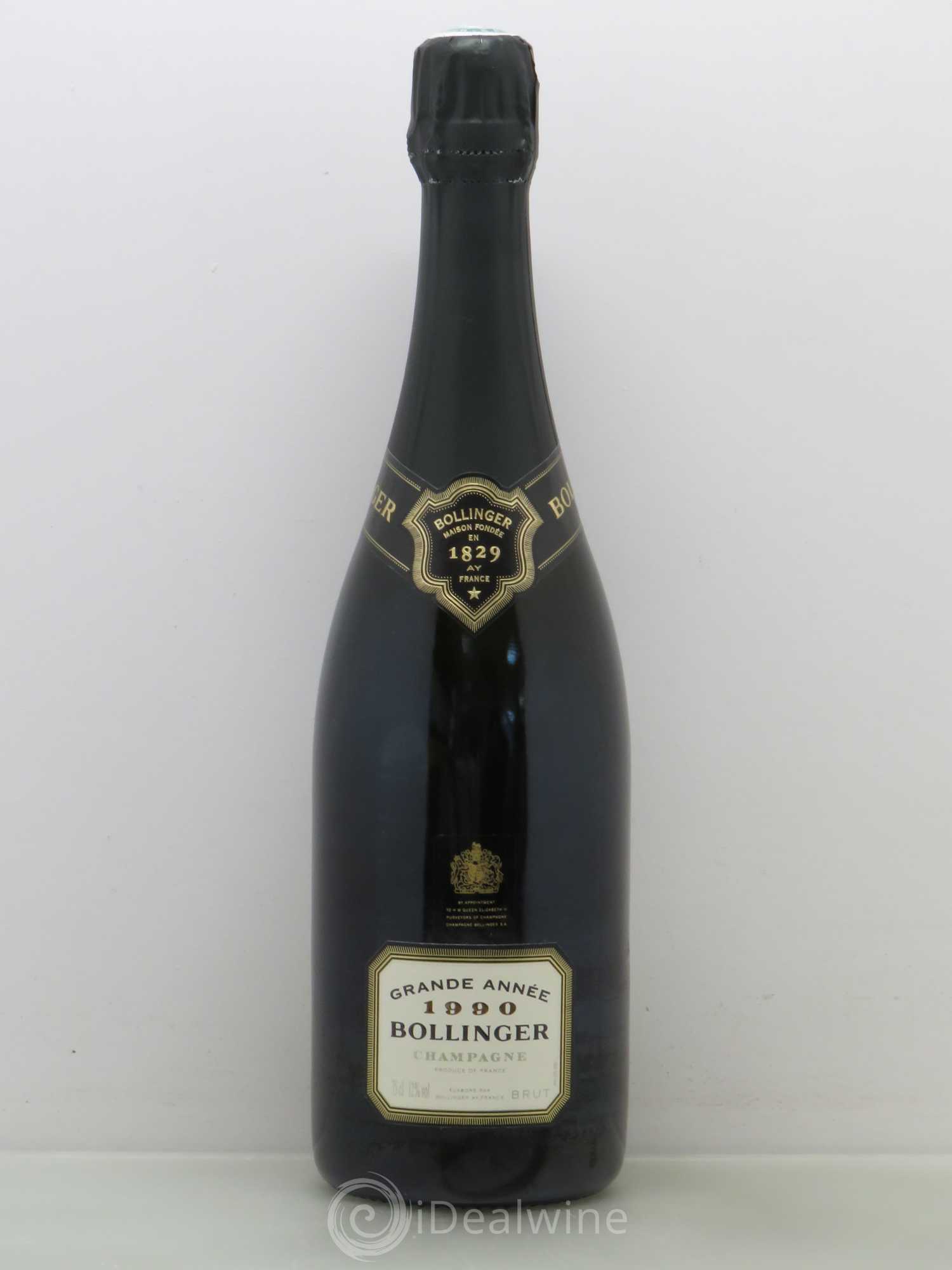 La Grande Année Brut Bollinger 1990 - Lot de 1 bouteille - 0