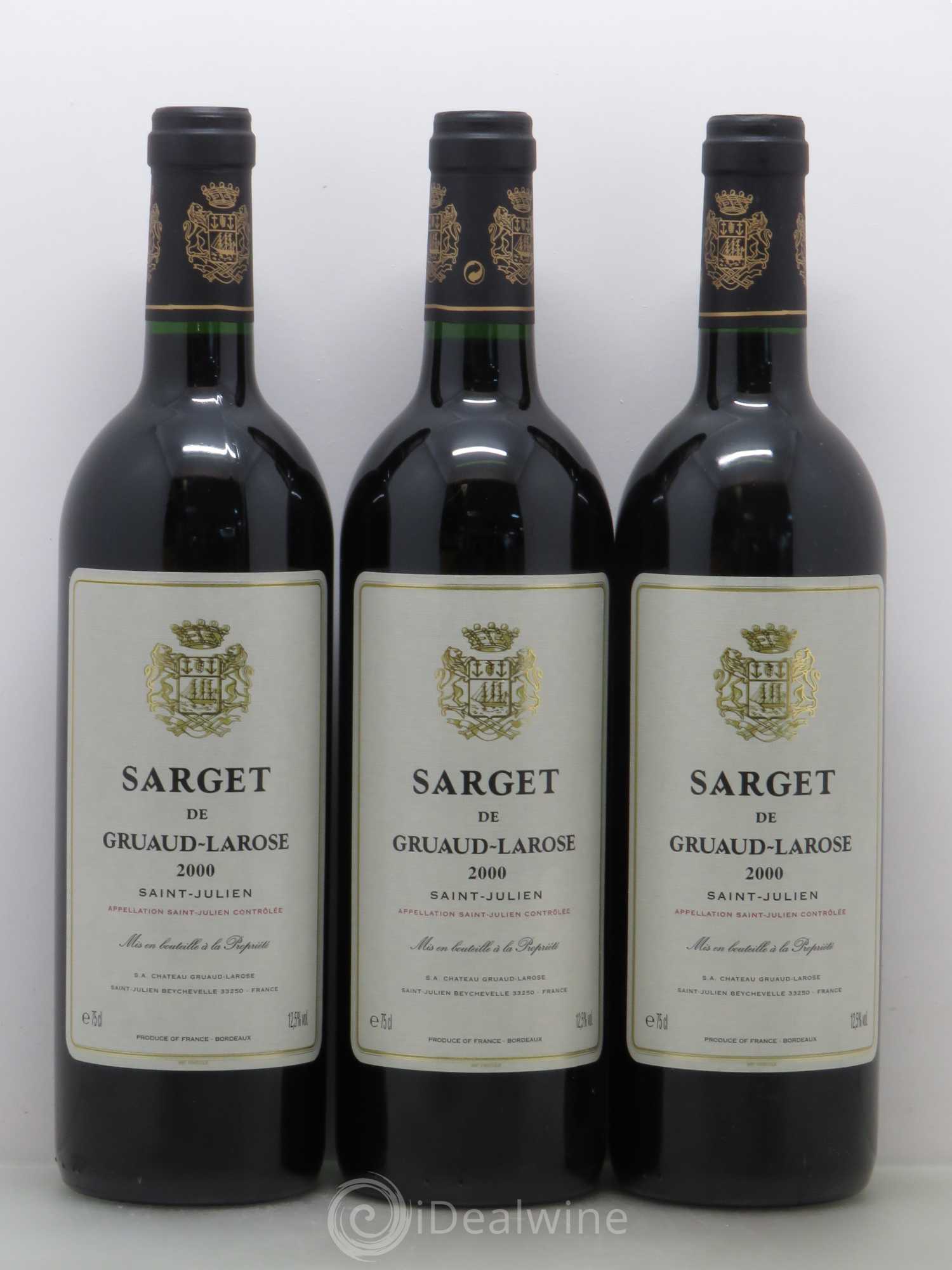 Sarget de Gruaud Larose Second Vin 2000 - Lot de 6 bouteilles - 2