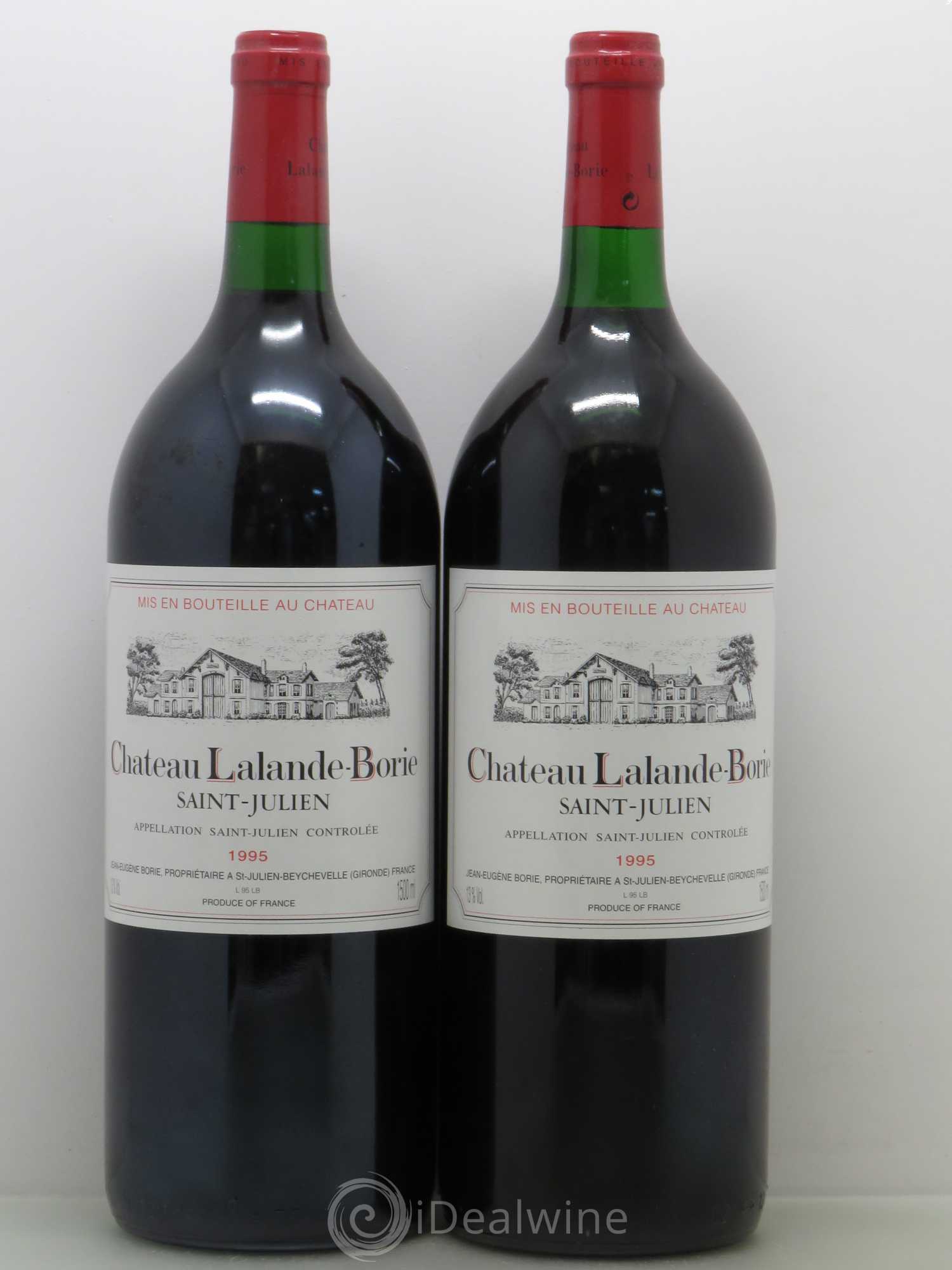 Château Lalande Borie 1995 - Lot de 2 magnums - 0