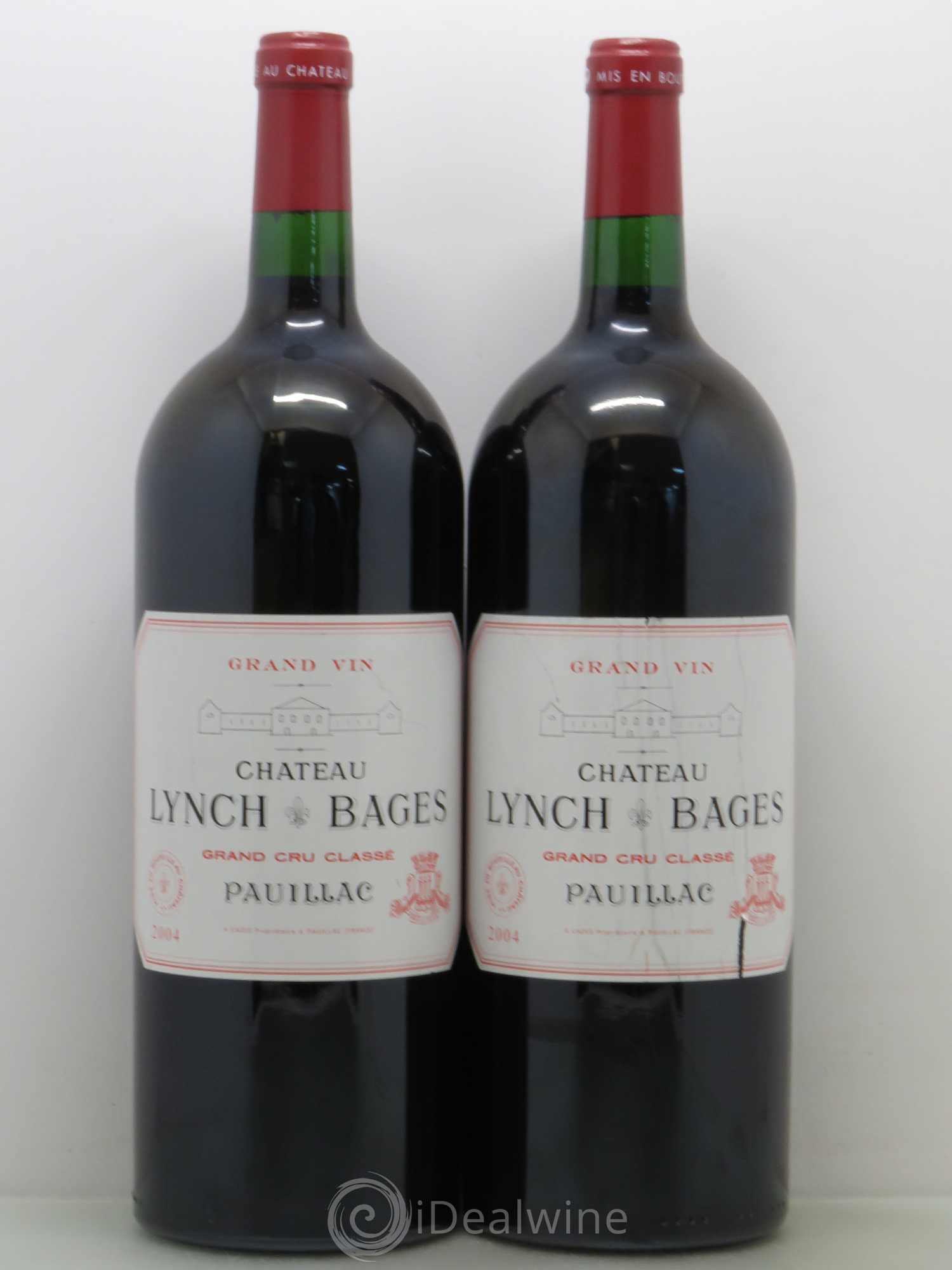 Château Lynch Bages 5ème Grand Cru Classé 2004 - Lot de 2 magnums - 0