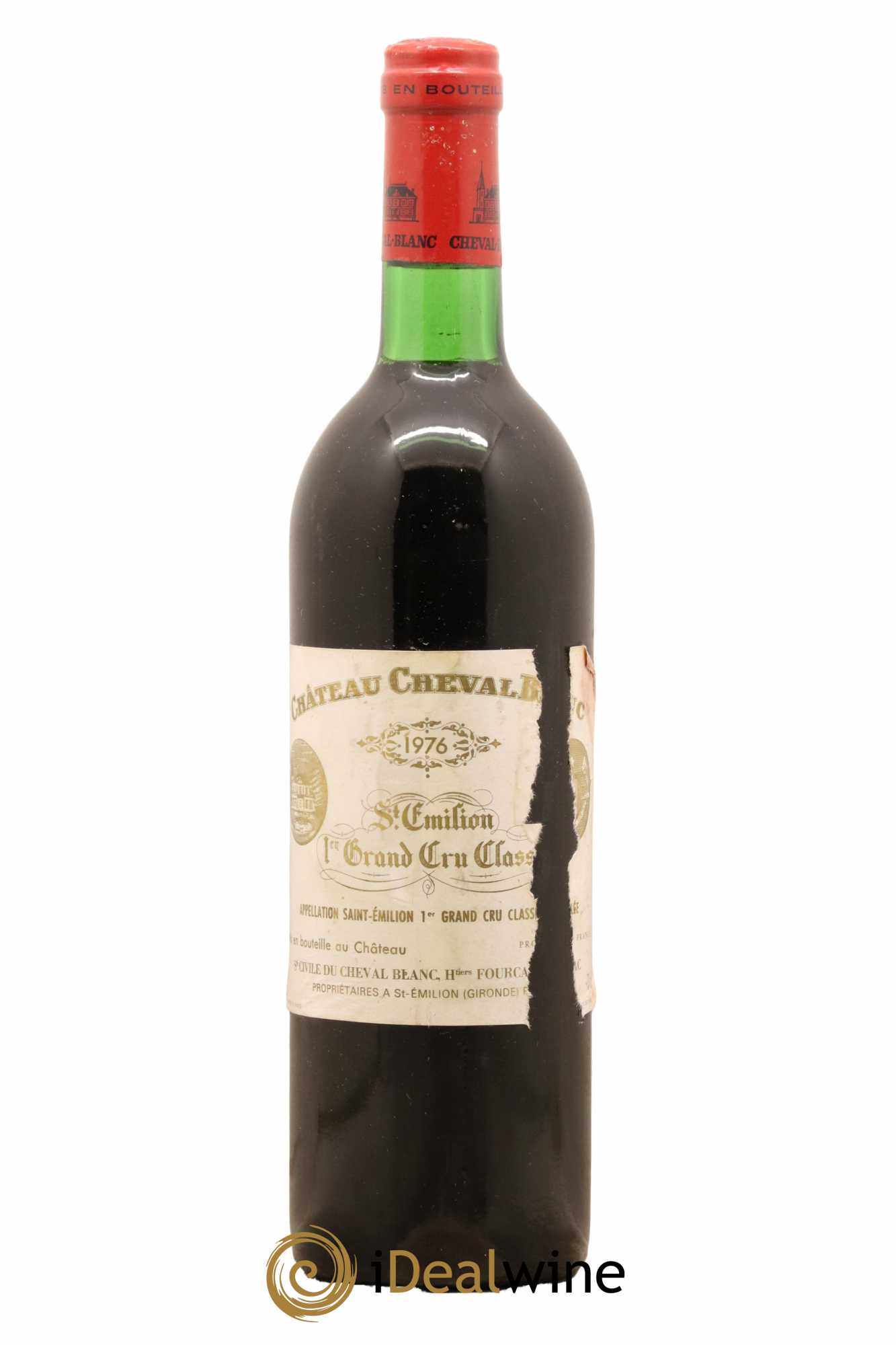 Château Cheval Blanc 1er Grand Cru Classé A 1976 - Lot de 1 bouteille - 0