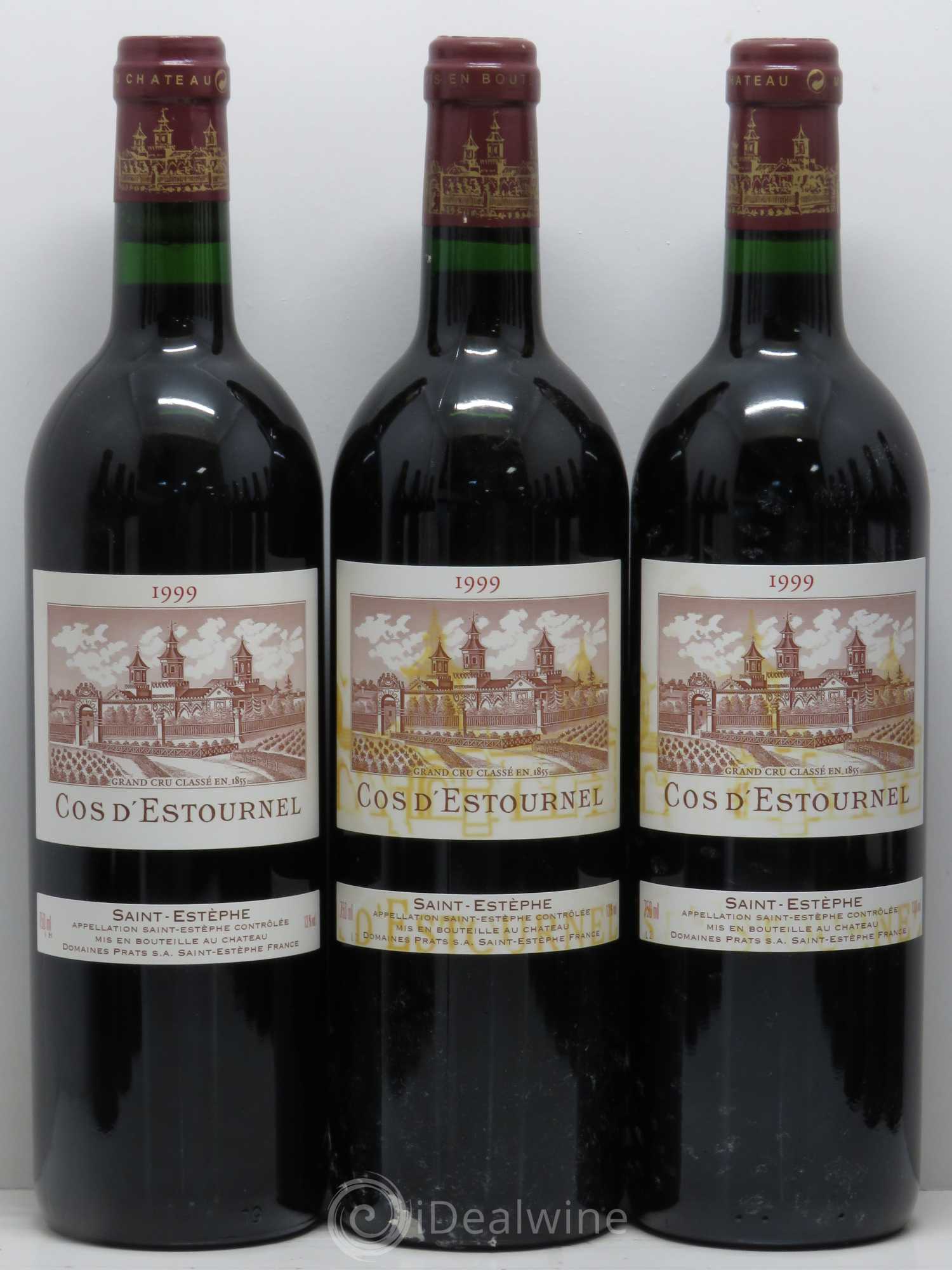 Cos d'Estournel 2ème Grand Cru Classé 1999 - Lot de 12 bouteilles - 1