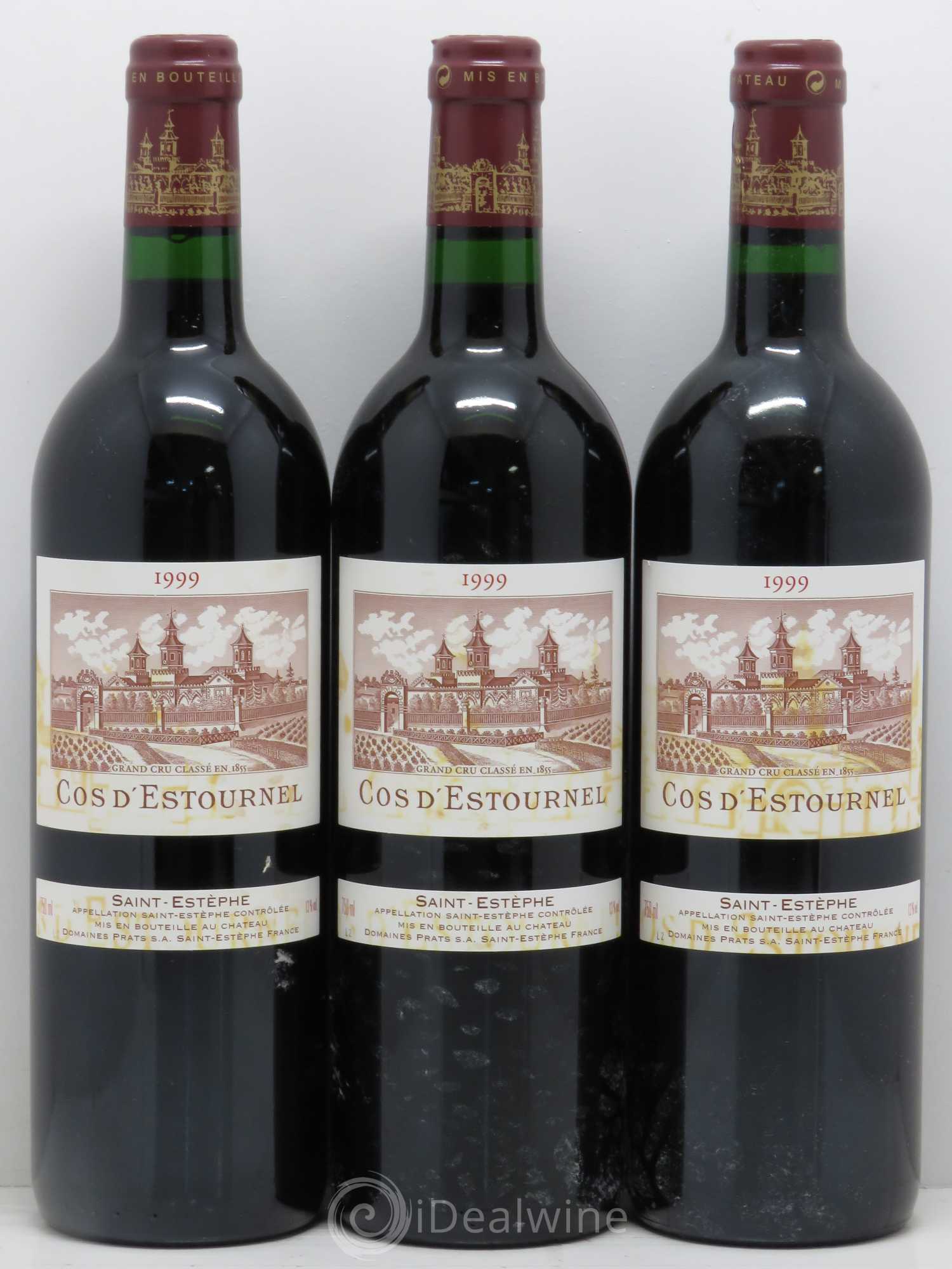 Cos d'Estournel 2ème Grand Cru Classé 1999 - Lot de 12 bouteilles - 4