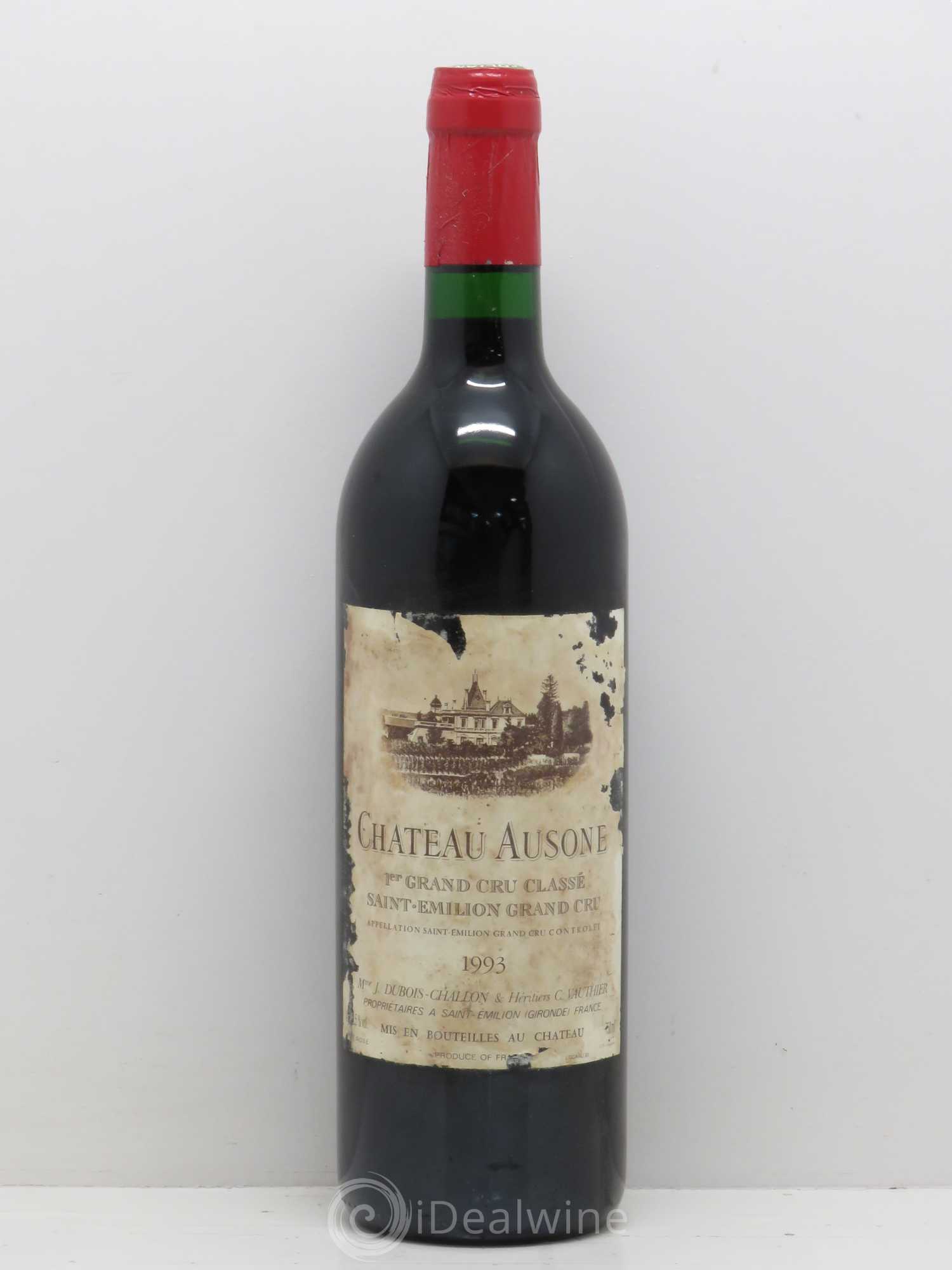 Château Ausone 1er Grand Cru Classé A 1993 - Lot de 1 bouteille - 0