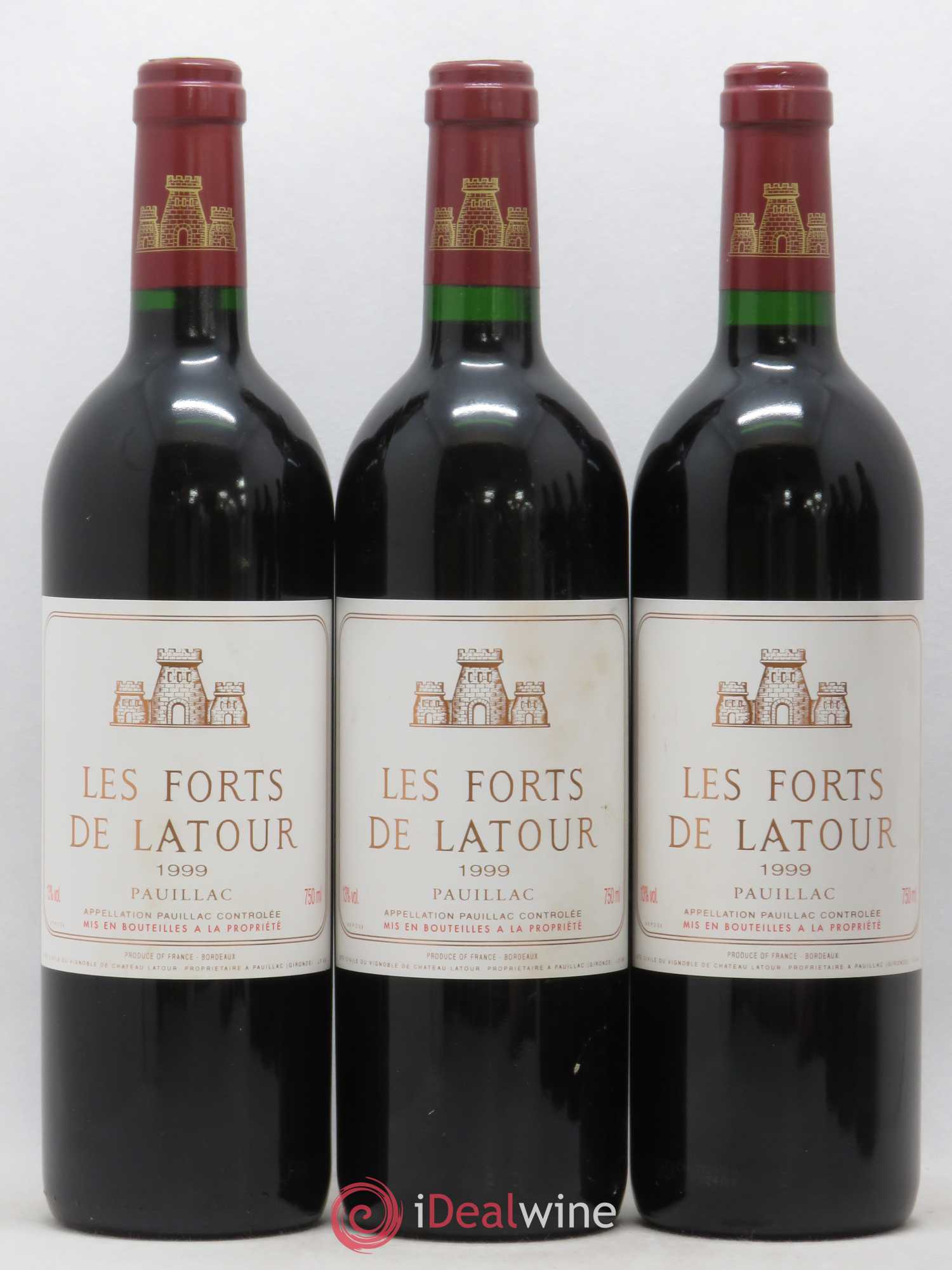 Les Forts de Latour Second Vin 1999 - Lot de 6 bouteilles - 1