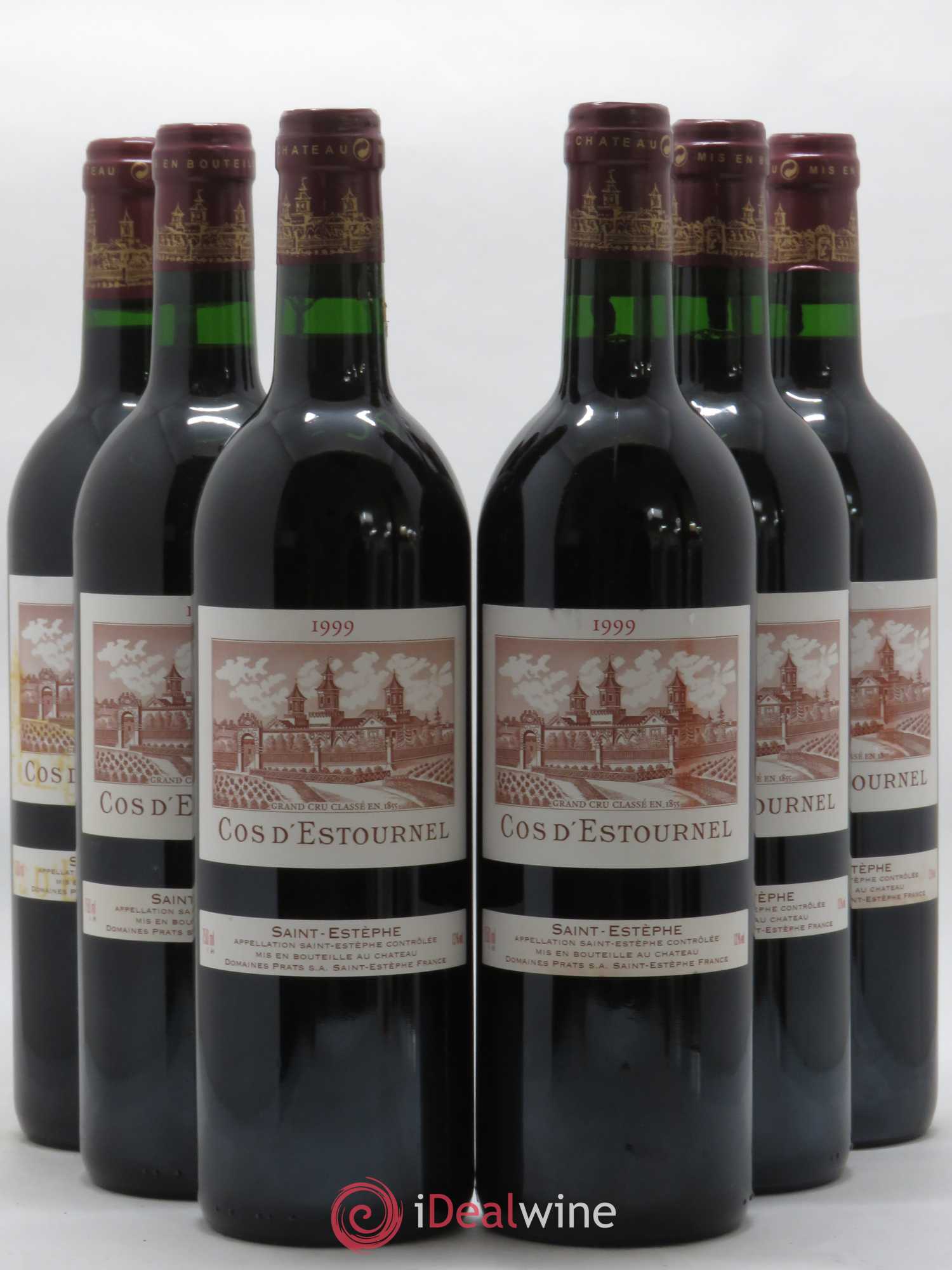 Cos d'Estournel 2ème Grand Cru Classé 1999 - Lot de 6 bouteilles - 0