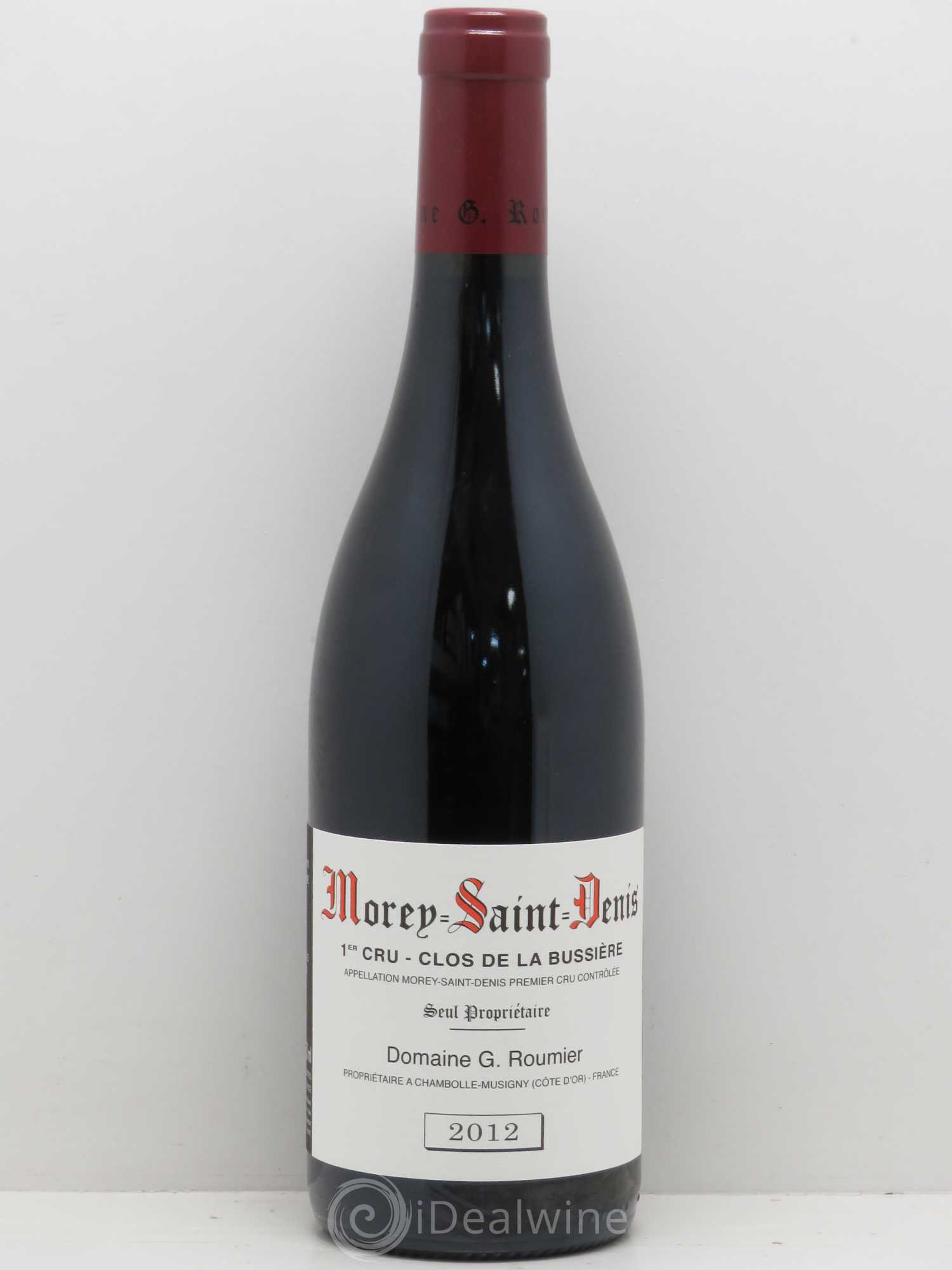 Morey-Saint-Denis 1er Cru Clos de la Bussière Georges Roumier (Domaine) 2012 - Lot de 1 bouteille - 0