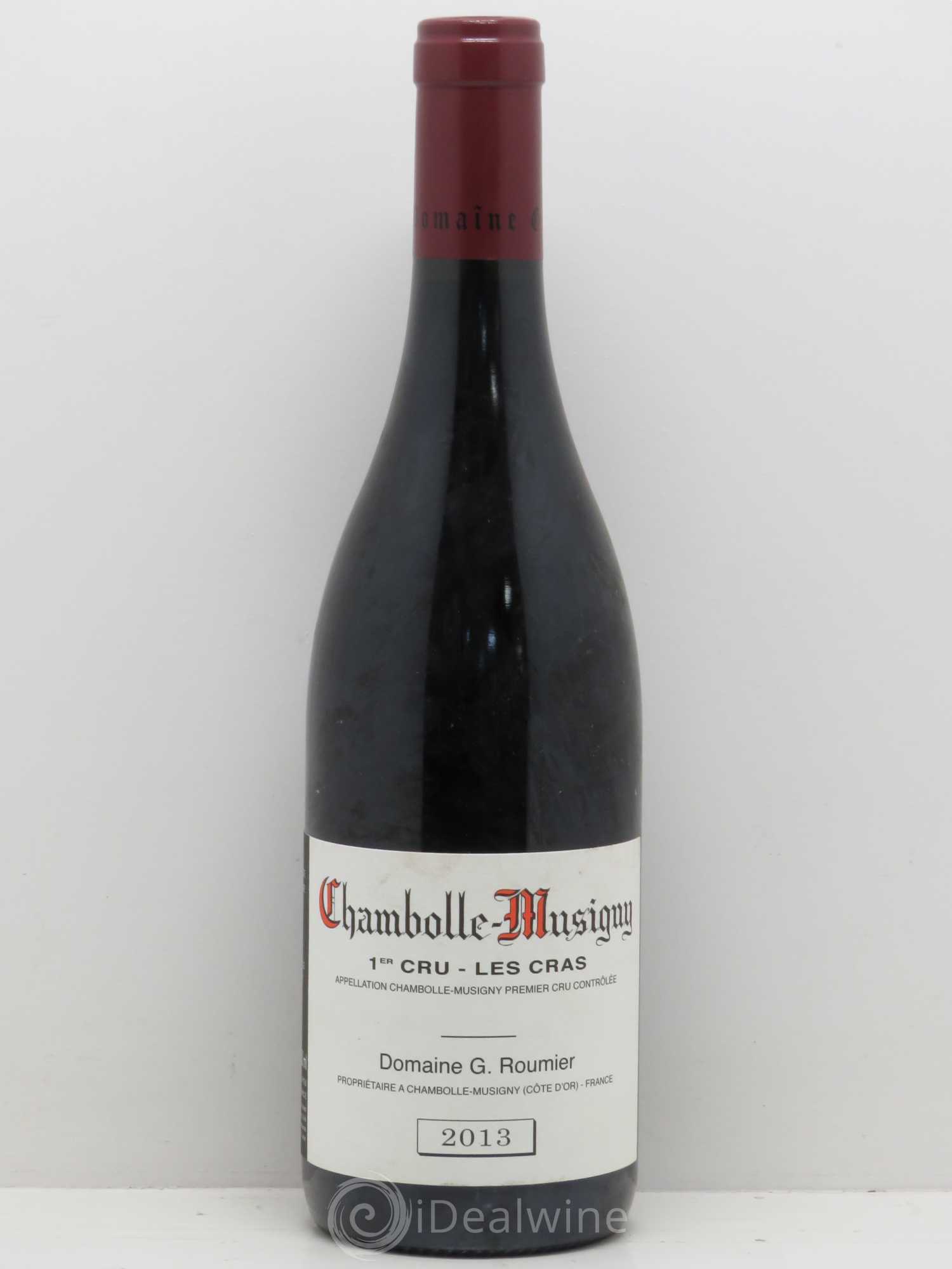 Chambolle-Musigny 1er Cru Les Cras Georges Roumier (Domaine) 2013 - Lot de 1 bouteille - 0