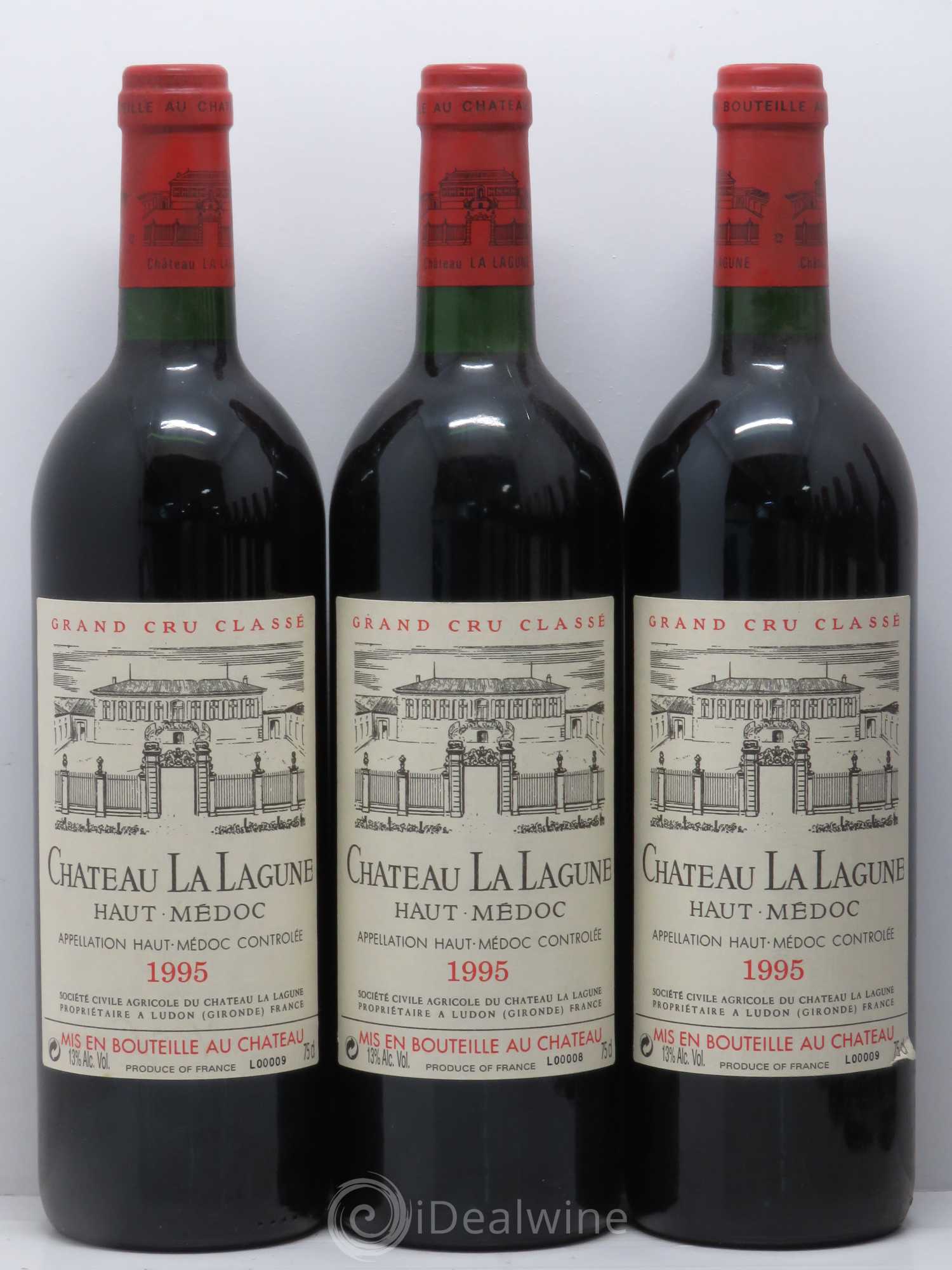 Château la Lagune 3ème Grand Cru Classé 1995 - Lot de 12 bouteilles - 2