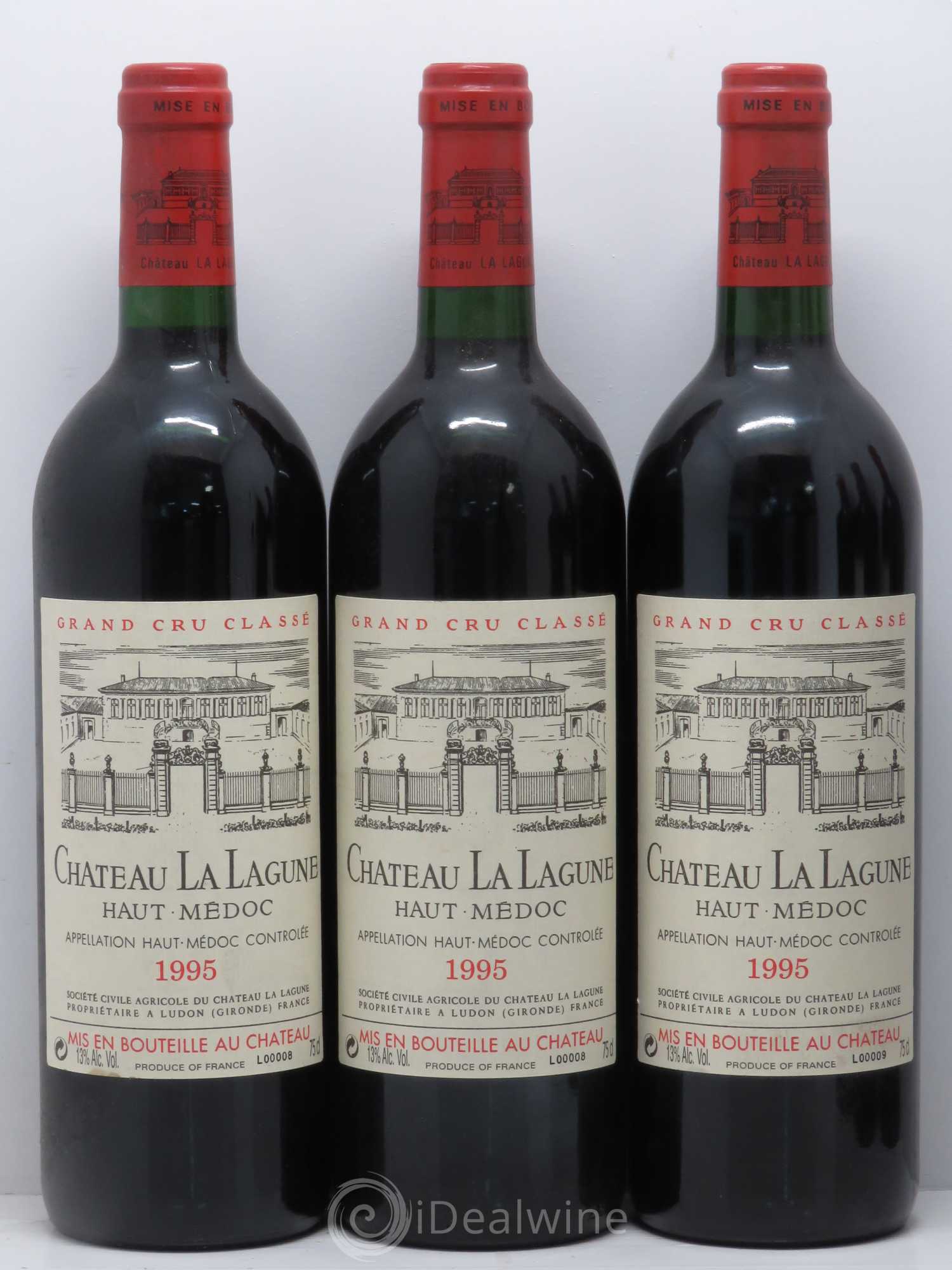 Château la Lagune 3ème Grand Cru Classé 1995 - Lot de 12 bouteilles - 3