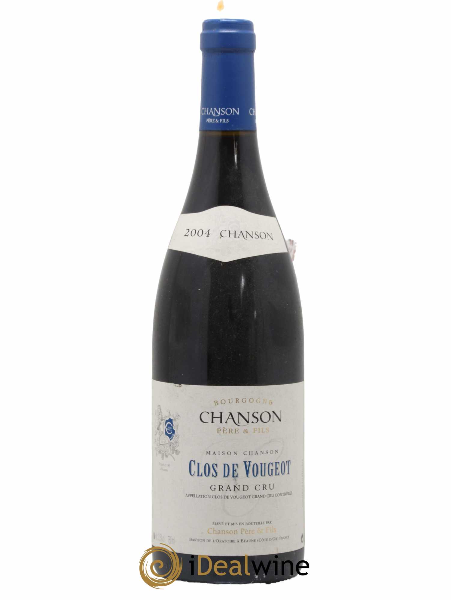 Clos de Vougeot Grand Cru Chanson 2004 - Lot de 1 bouteille - 0