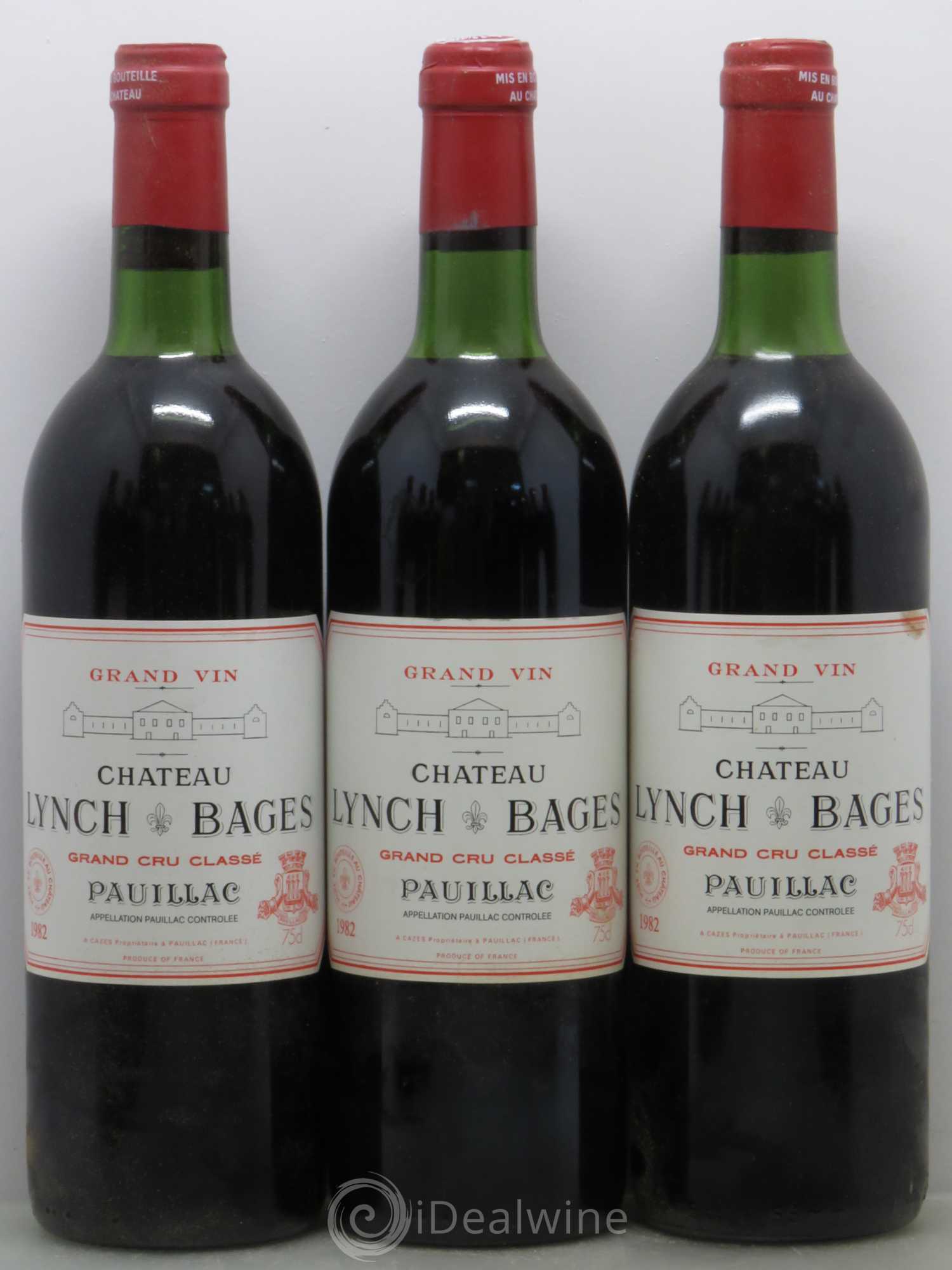 Château Lynch Bages 5ème Grand Cru Classé 1982 - Lot de 12 bouteilles - 2