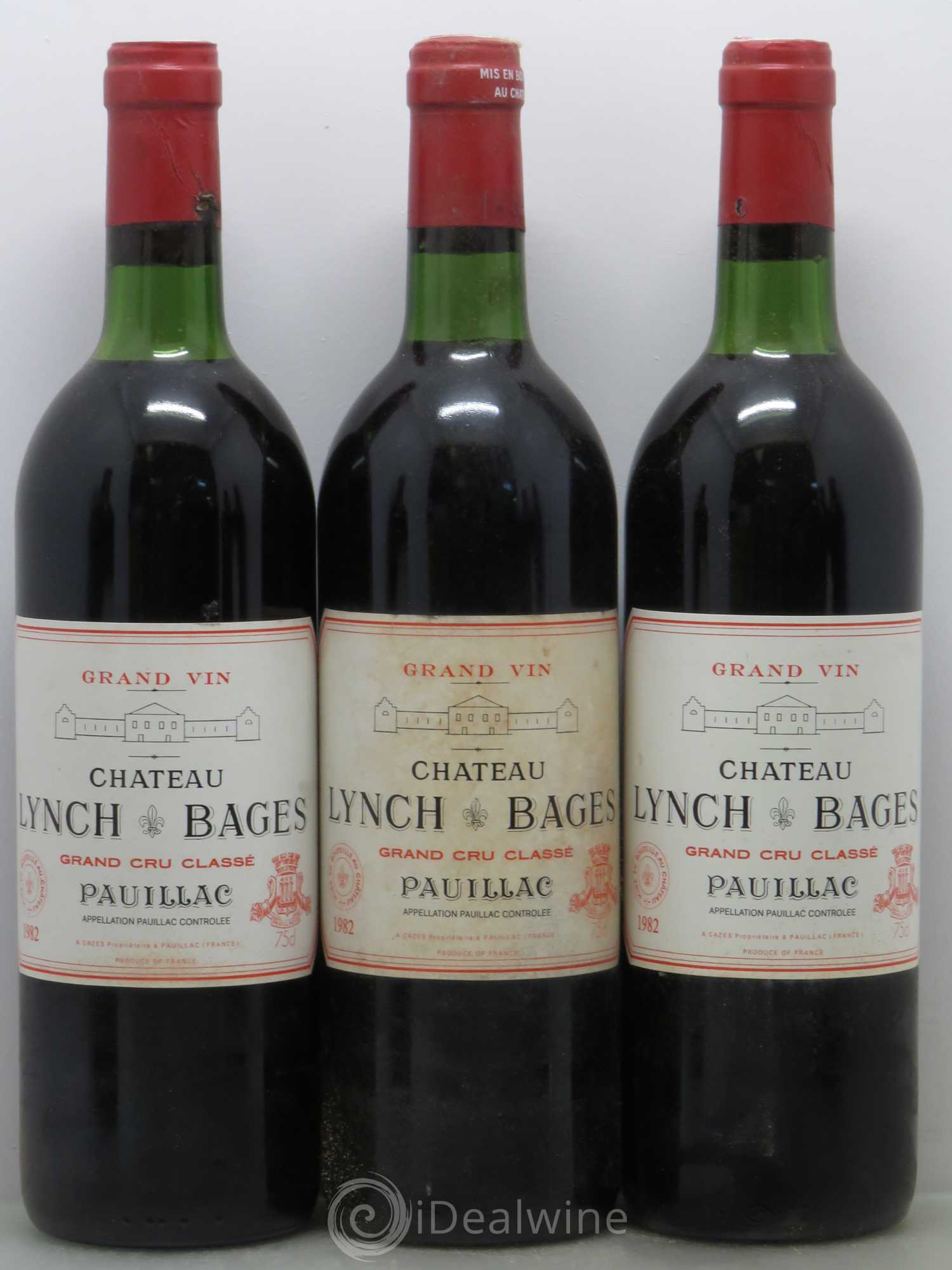 Château Lynch Bages 5ème Grand Cru Classé 1982 - Lot de 12 bouteilles - 3