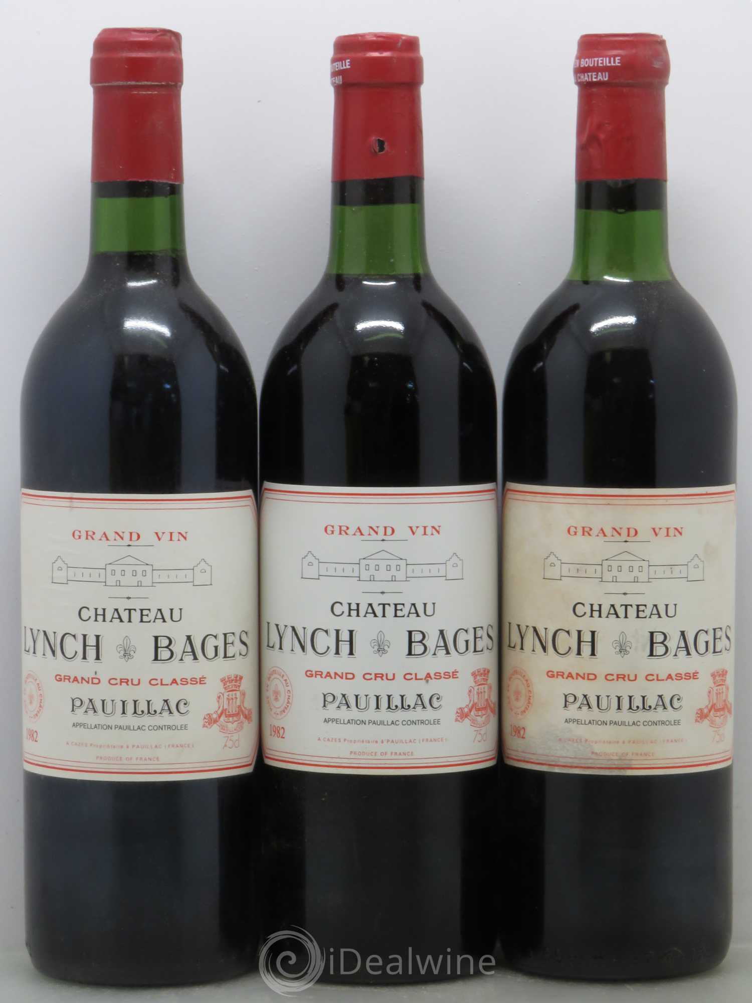 Château Lynch Bages 5ème Grand Cru Classé 1982 - Lot de 12 bouteilles - 4