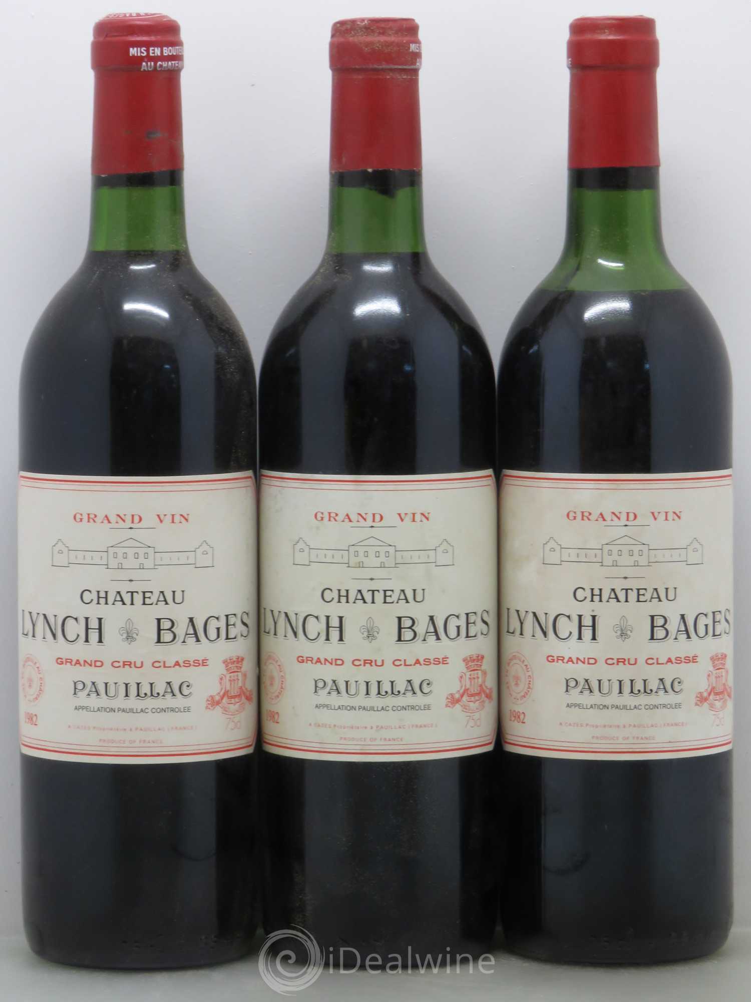 Château Lynch Bages 5ème Grand Cru Classé 1982 - Lot de 6 bouteilles - 2