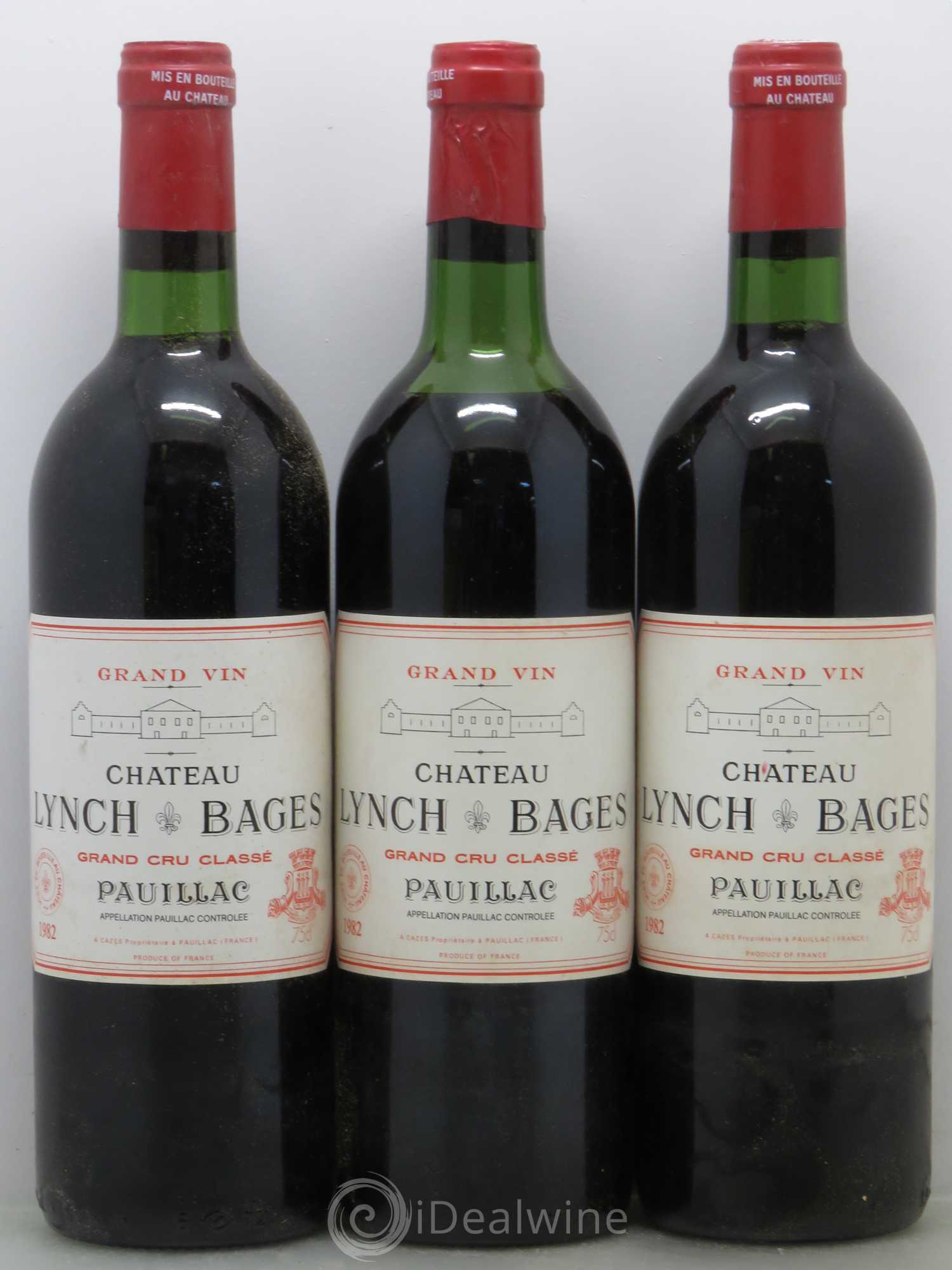 Château Lynch Bages 5ème Grand Cru Classé 1982 - Lot de 12 bouteilles - 4