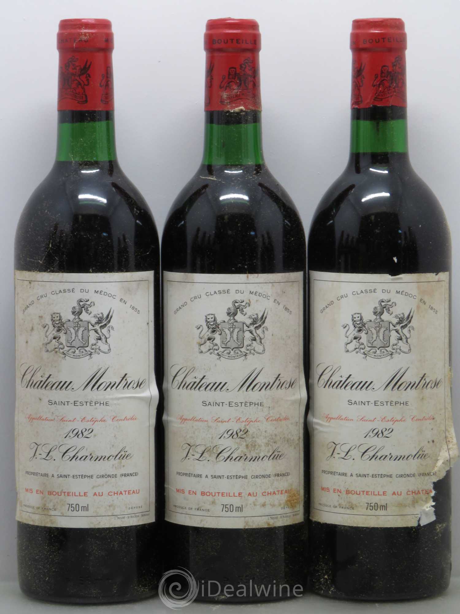 Château Montrose 2ème Grand Cru Classé 1982 - Lot de 12 bouteilles - 2