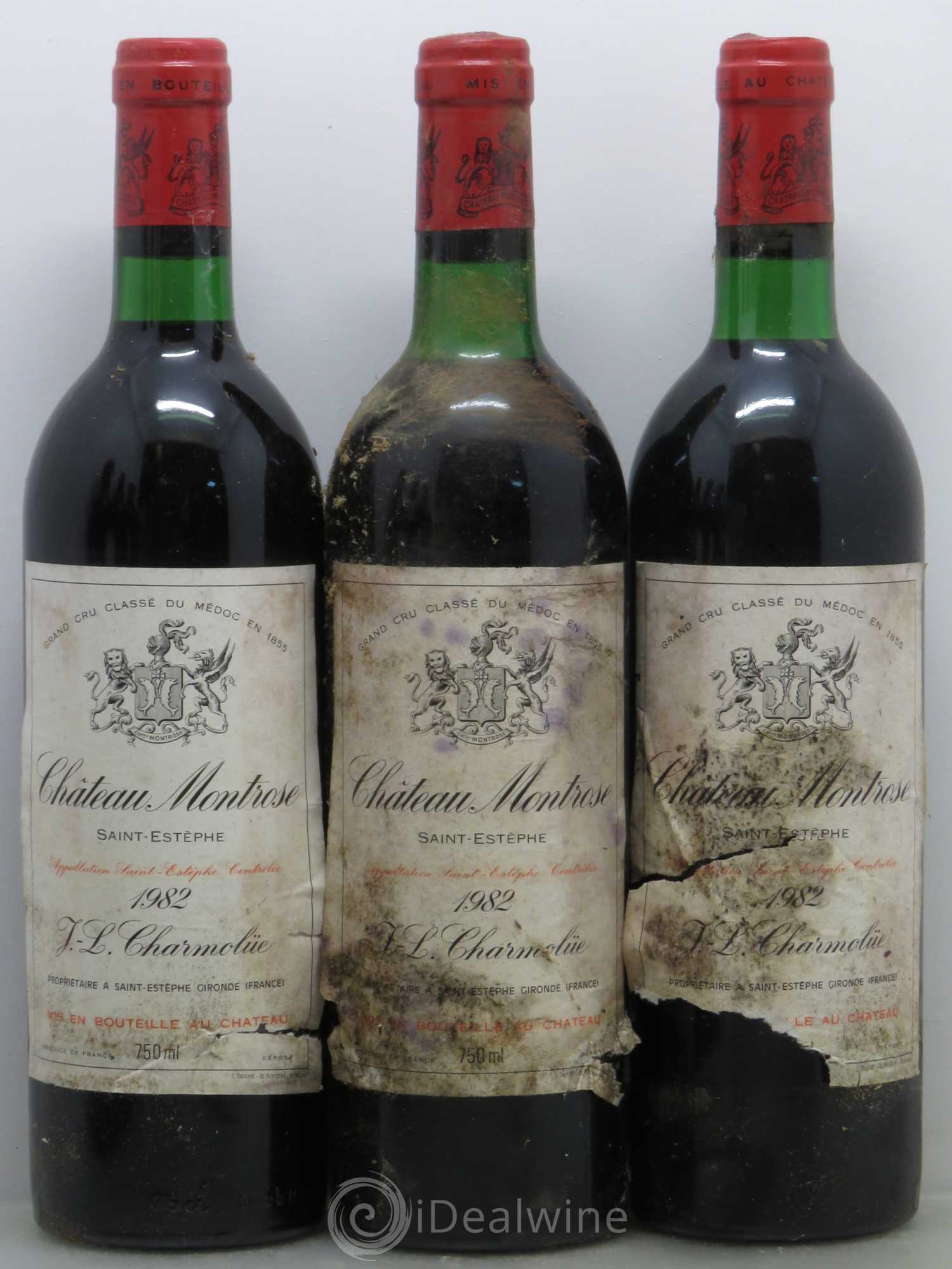 Château Montrose 2ème Grand Cru Classé 1982 - Lot de 12 bouteilles - 3