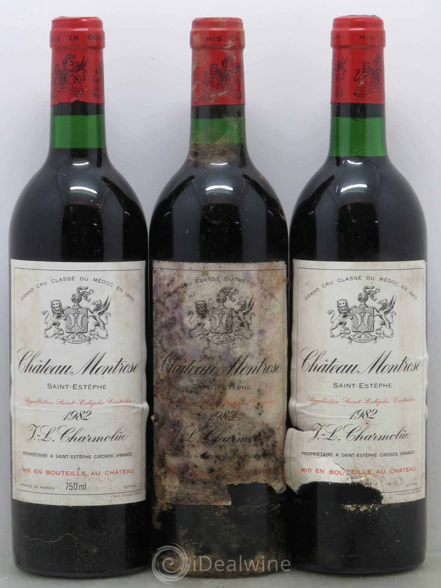 Château Montrose 2ème Grand Cru Classé 1982 - Lot de 12 bouteilles - 4