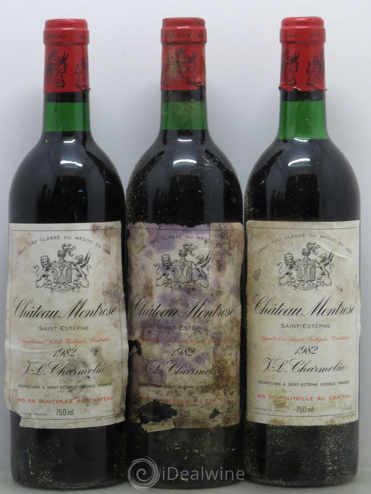 Château Montrose 2ème Grand Cru Classé 1982 - Lot de 12 bouteilles - 2