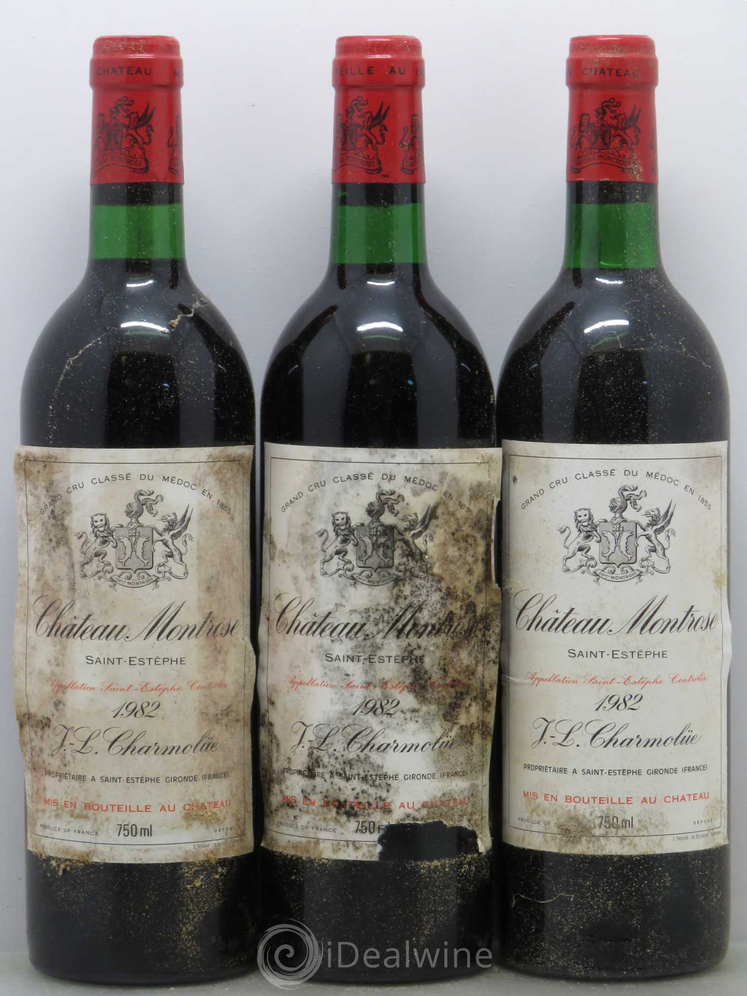 Château Montrose 2ème Grand Cru Classé 1982 - Lot de 12 bouteilles - 3