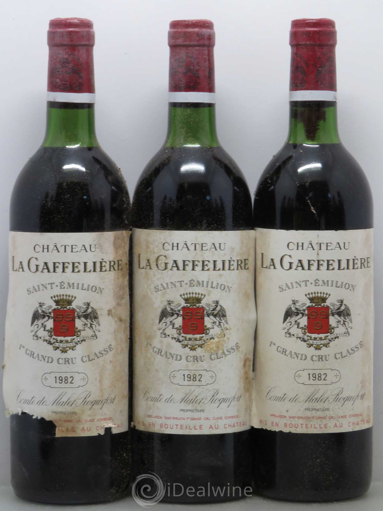 Château la Gaffelière 1er Grand Cru Classé B 1982 - Lot de 12 bouteilles - 2