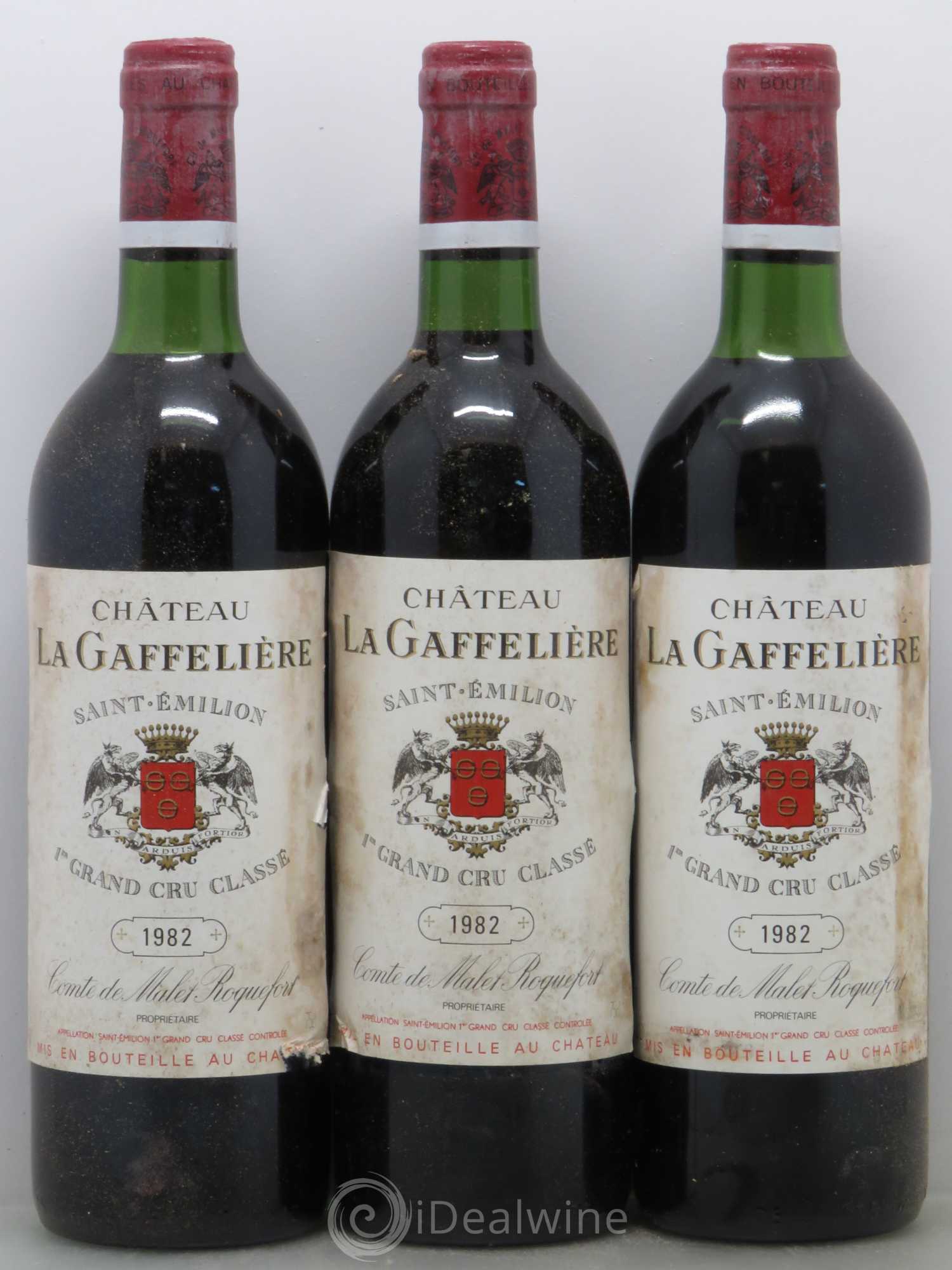 Château la Gaffelière 1er Grand Cru Classé B 1982 - Lot de 12 bouteilles - 4