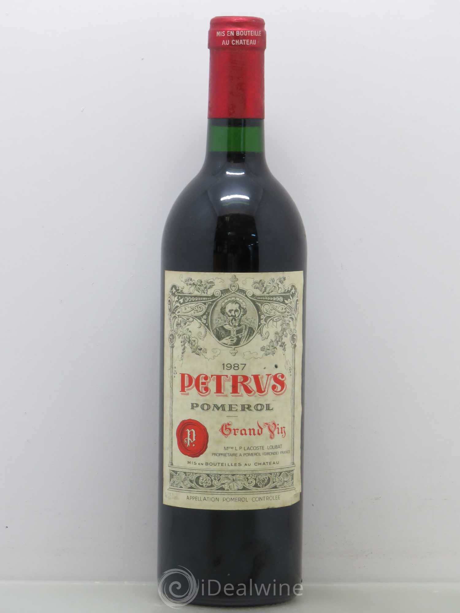 Petrus 1987 - Lot de 1 bouteille - 0